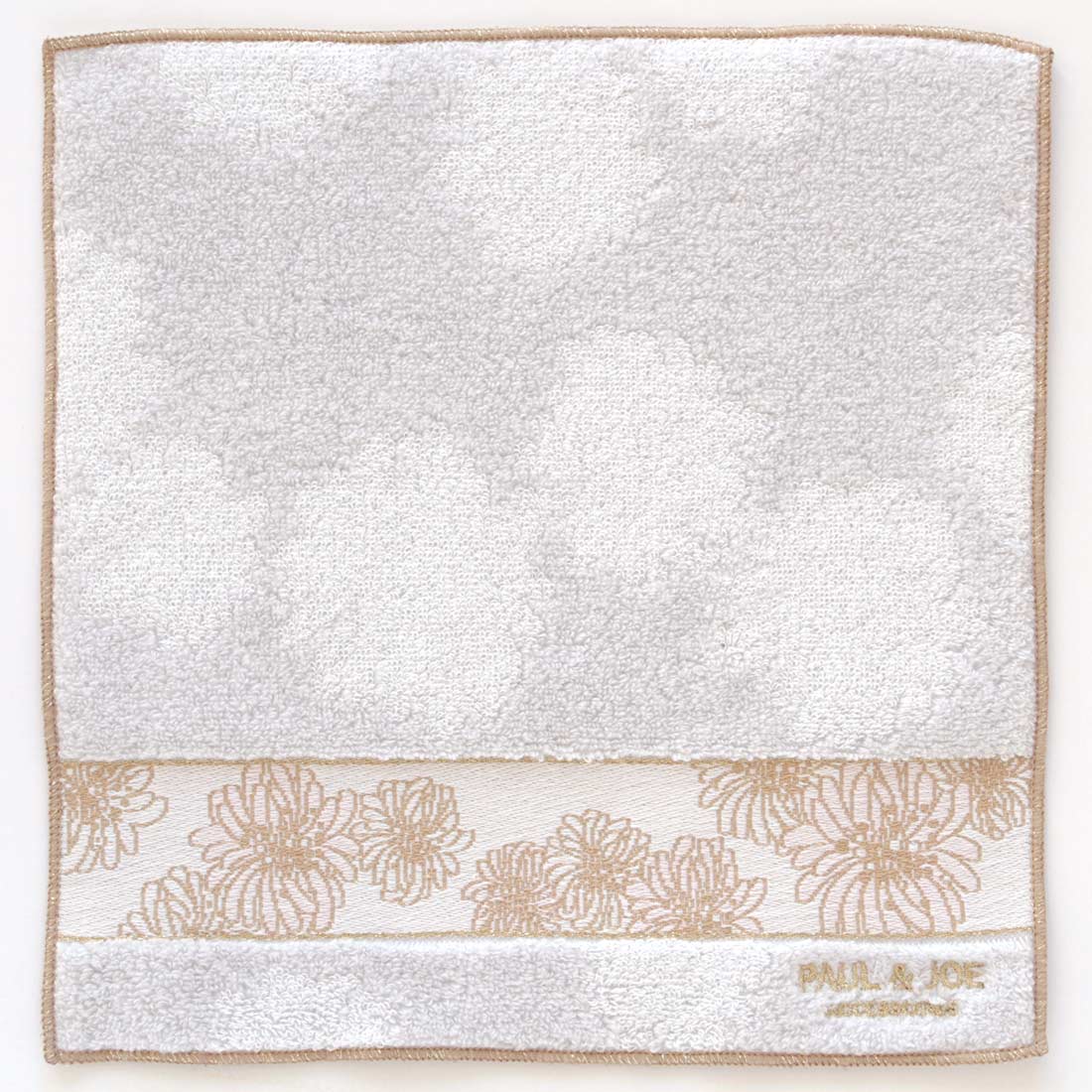 タオルハンカチーフ(クリザンテーム織り・グレー)