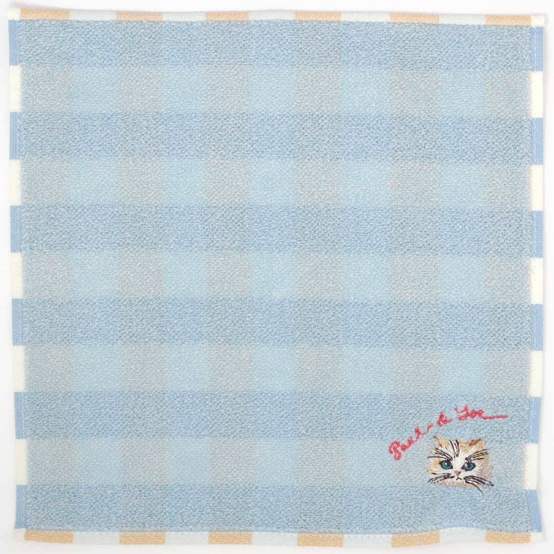 タオルハンカチーフ(ブルー)