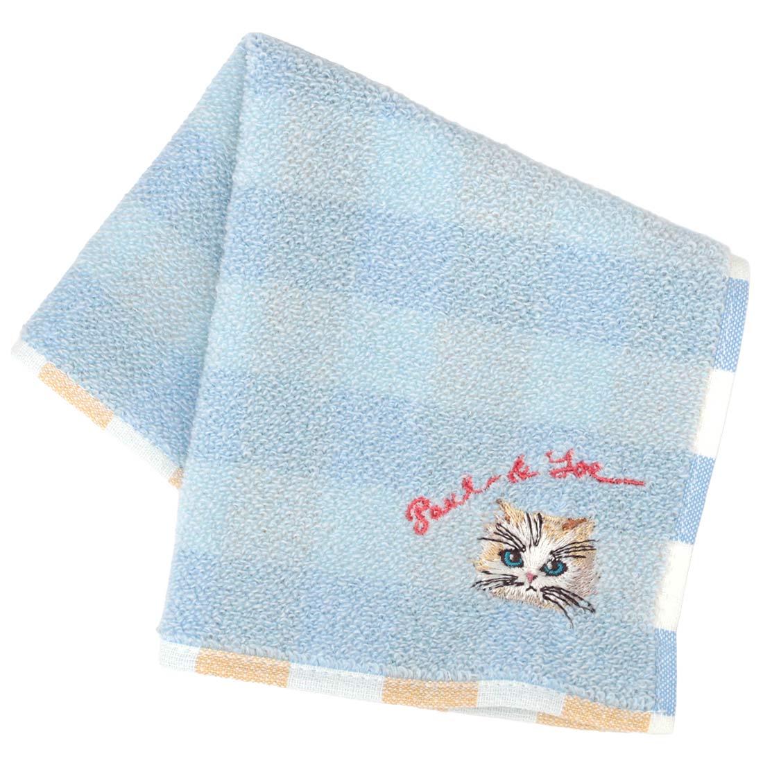 タオルハンカチーフ(ブルー)