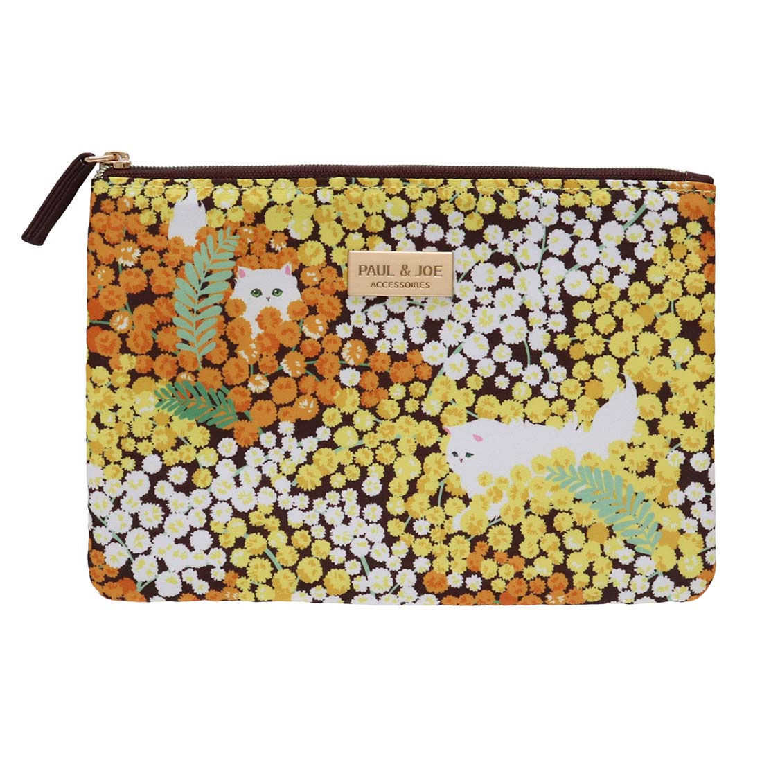 【ミモザ】ポーチ(イエロー)