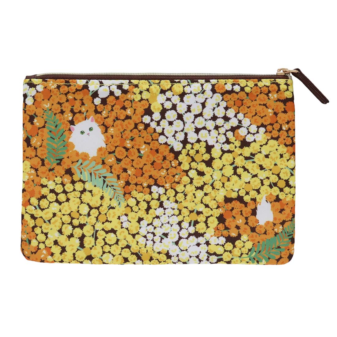 【ミモザ】ポーチ(イエロー)