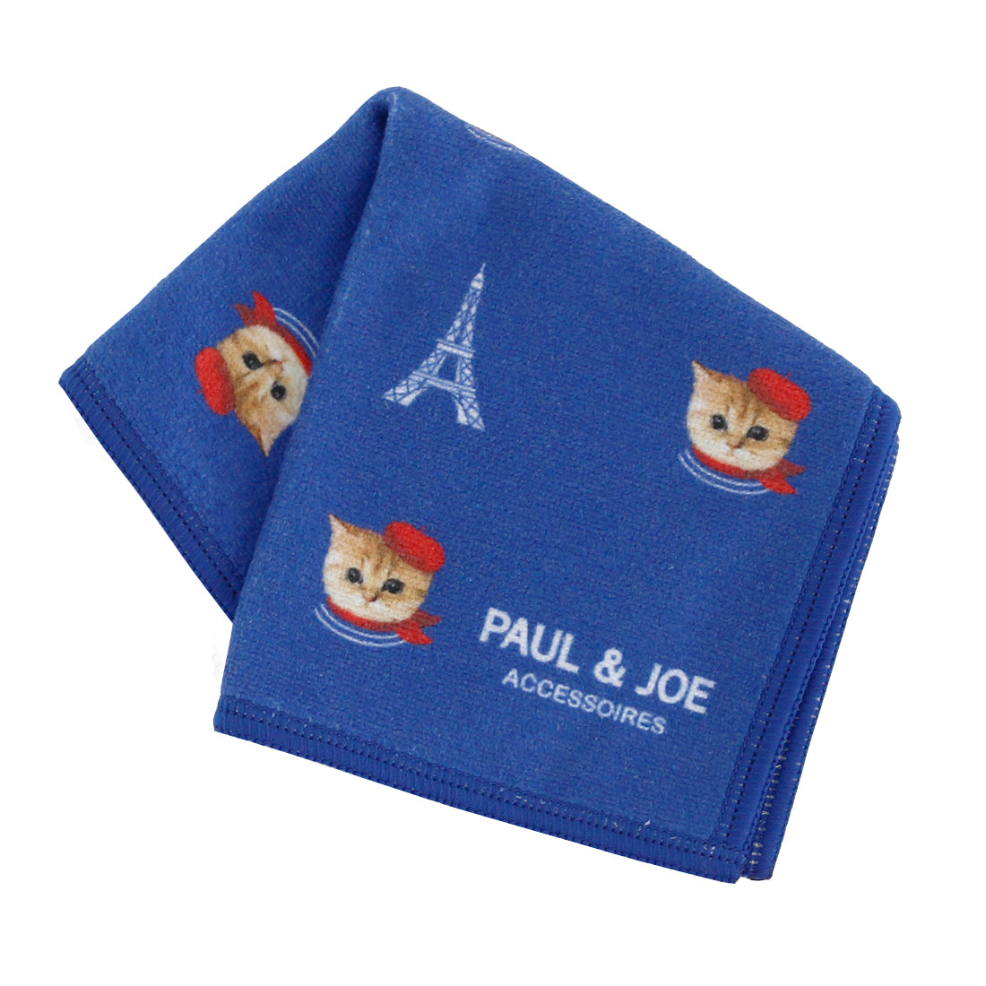 【Nounette in Paris】スマホ拭き(エッフェル塔×トリコロール)ブルー