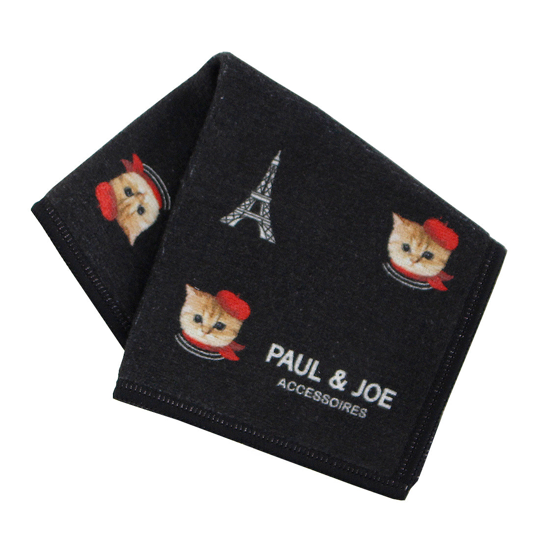 【Nounette in Paris】スマホ拭き(エッフェル塔×トリコロール)ブラック