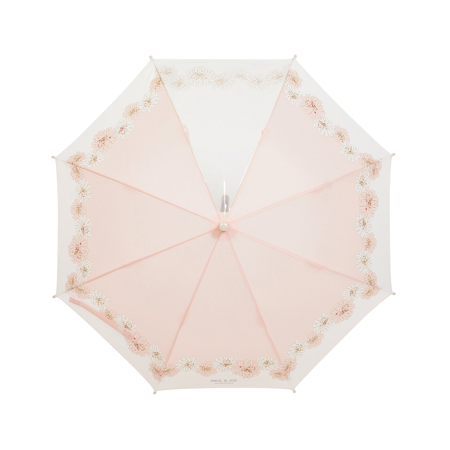 <50cm> 子供長傘 クリザンテーム ピーチ