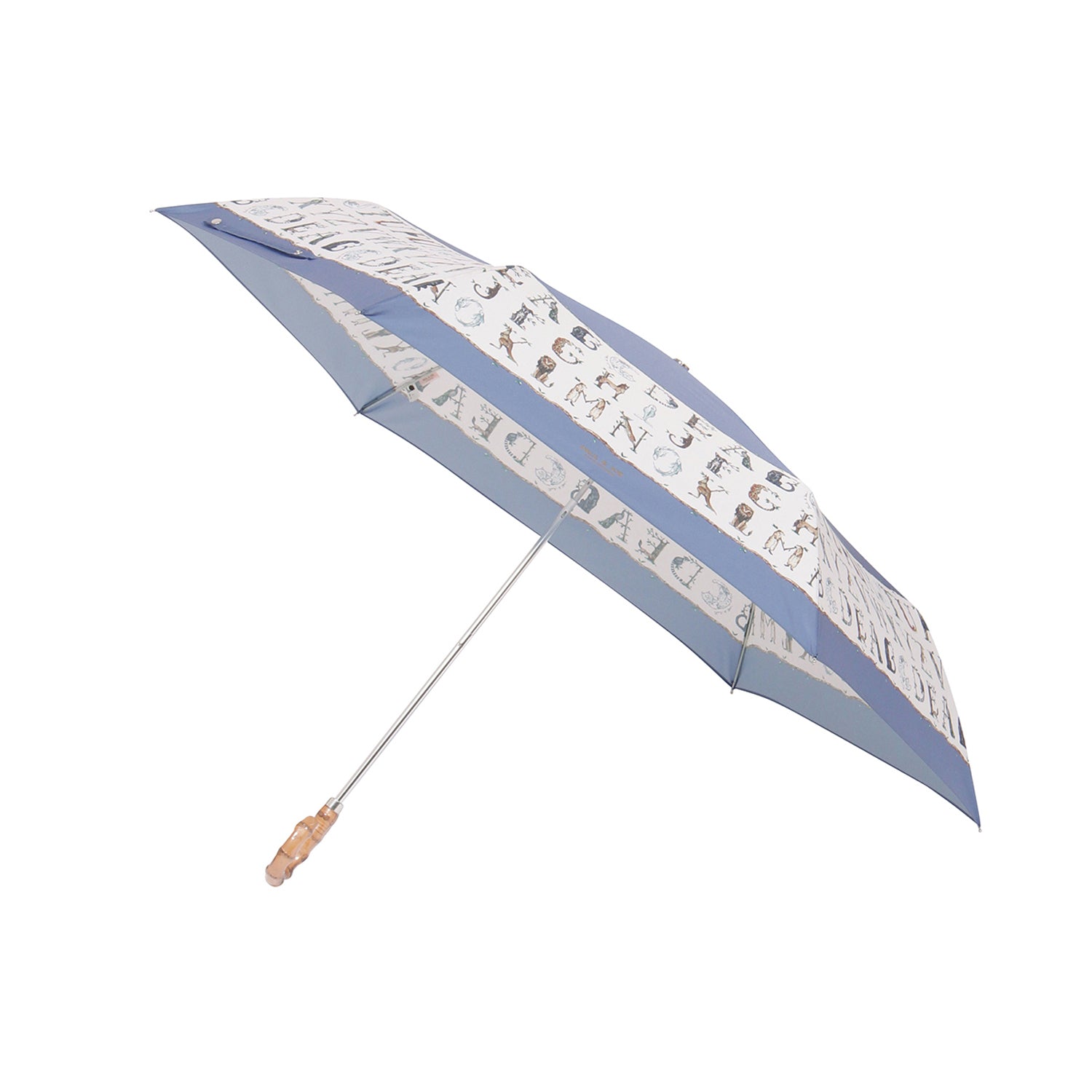 折りたたみ傘 ABC Garden ネイビーブルー