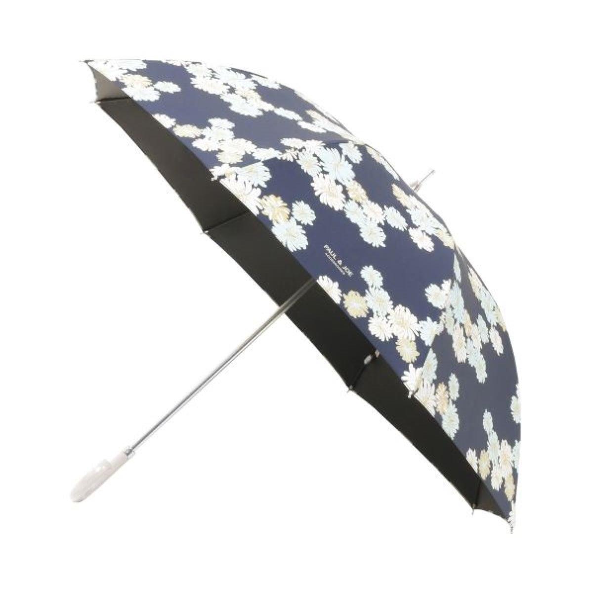日傘(晴雨兼用) 長傘 クリザンテーム ネイビーブルー