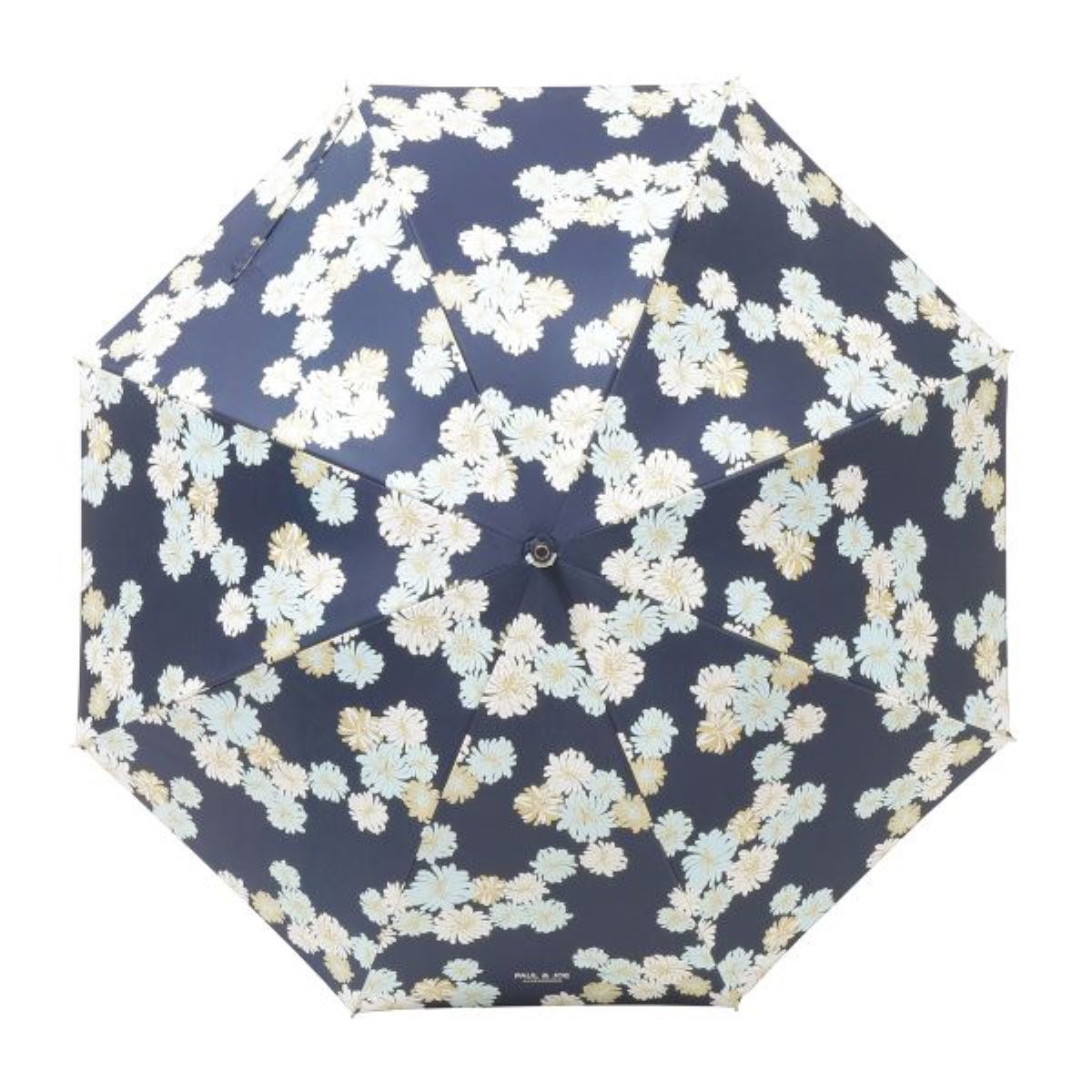 日傘(晴雨兼用) 長傘 クリザンテーム ネイビーブルー