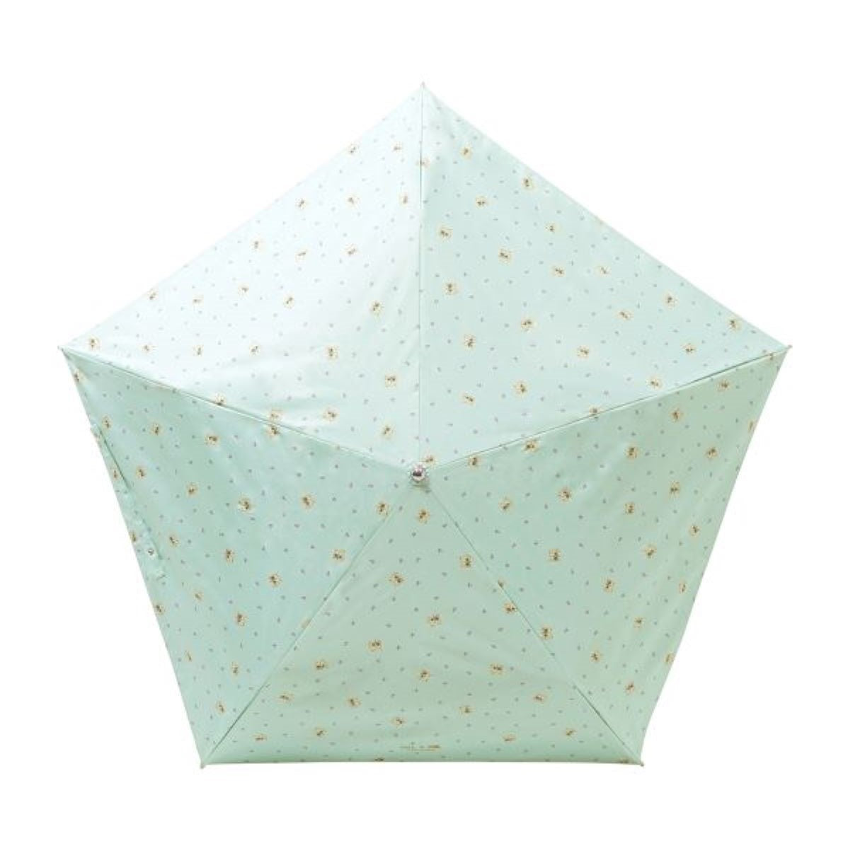 日傘(晴雨兼用) 折りたたみ傘 ジプシー ミントグリーン