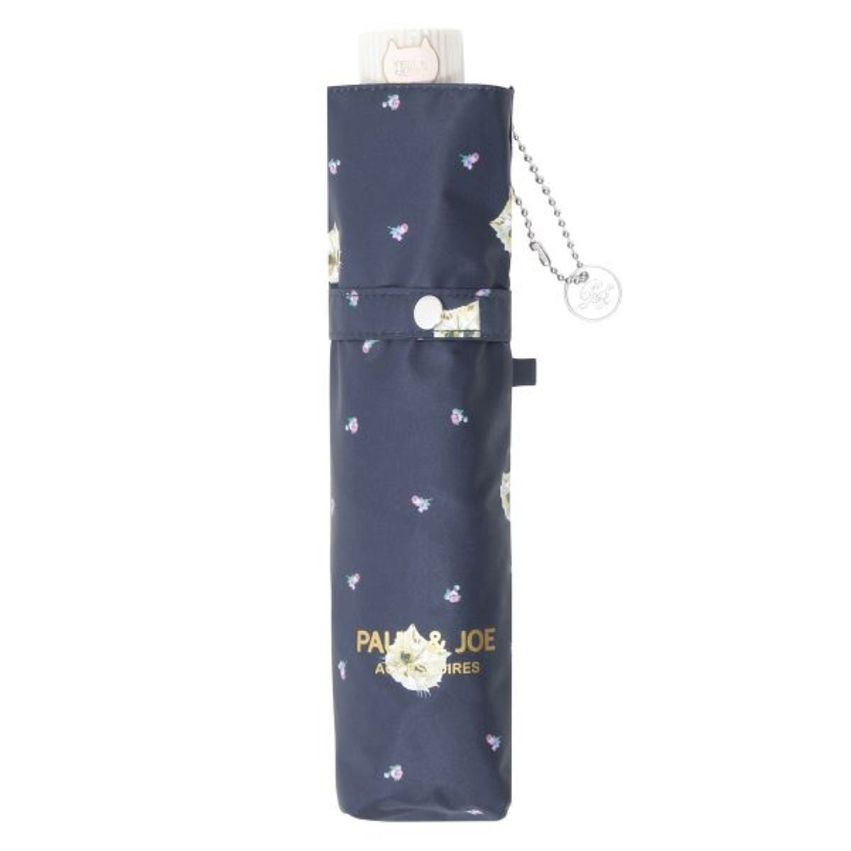 日傘(晴雨兼用) 折りたたみ傘 ジプシー ネイビーブルー