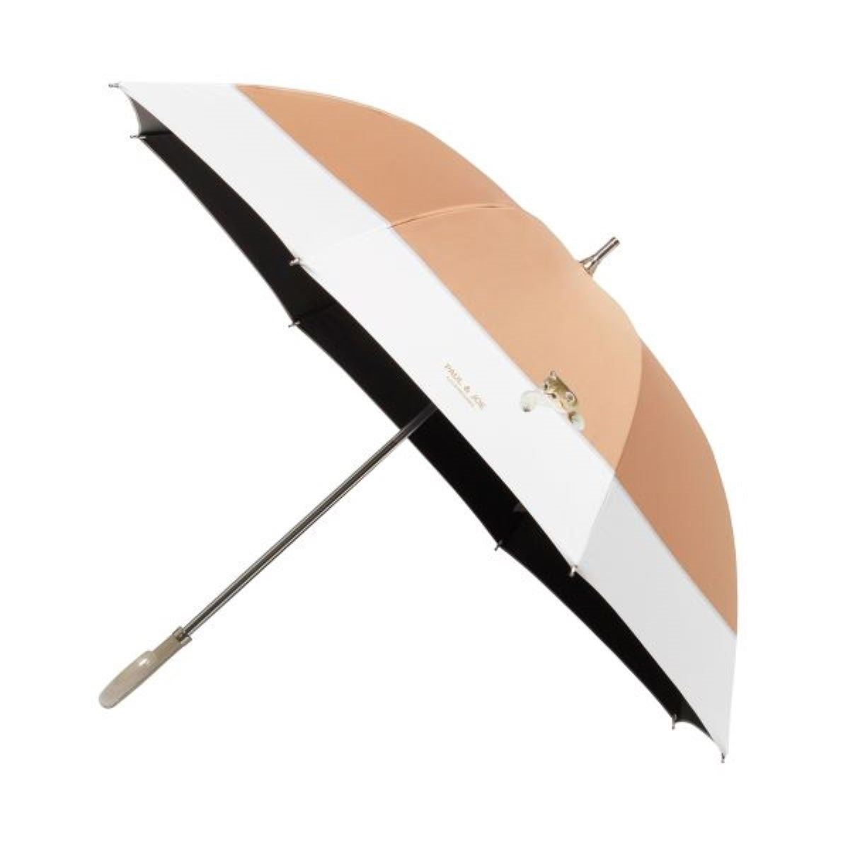 日傘(晴雨兼用) 長傘 スィンギングヌネット ベージュ