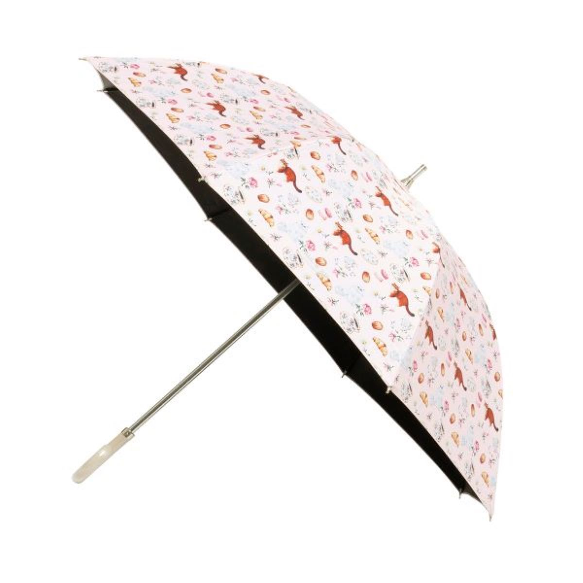 日傘(晴雨兼用) 長傘 ティーパーティー ピンク