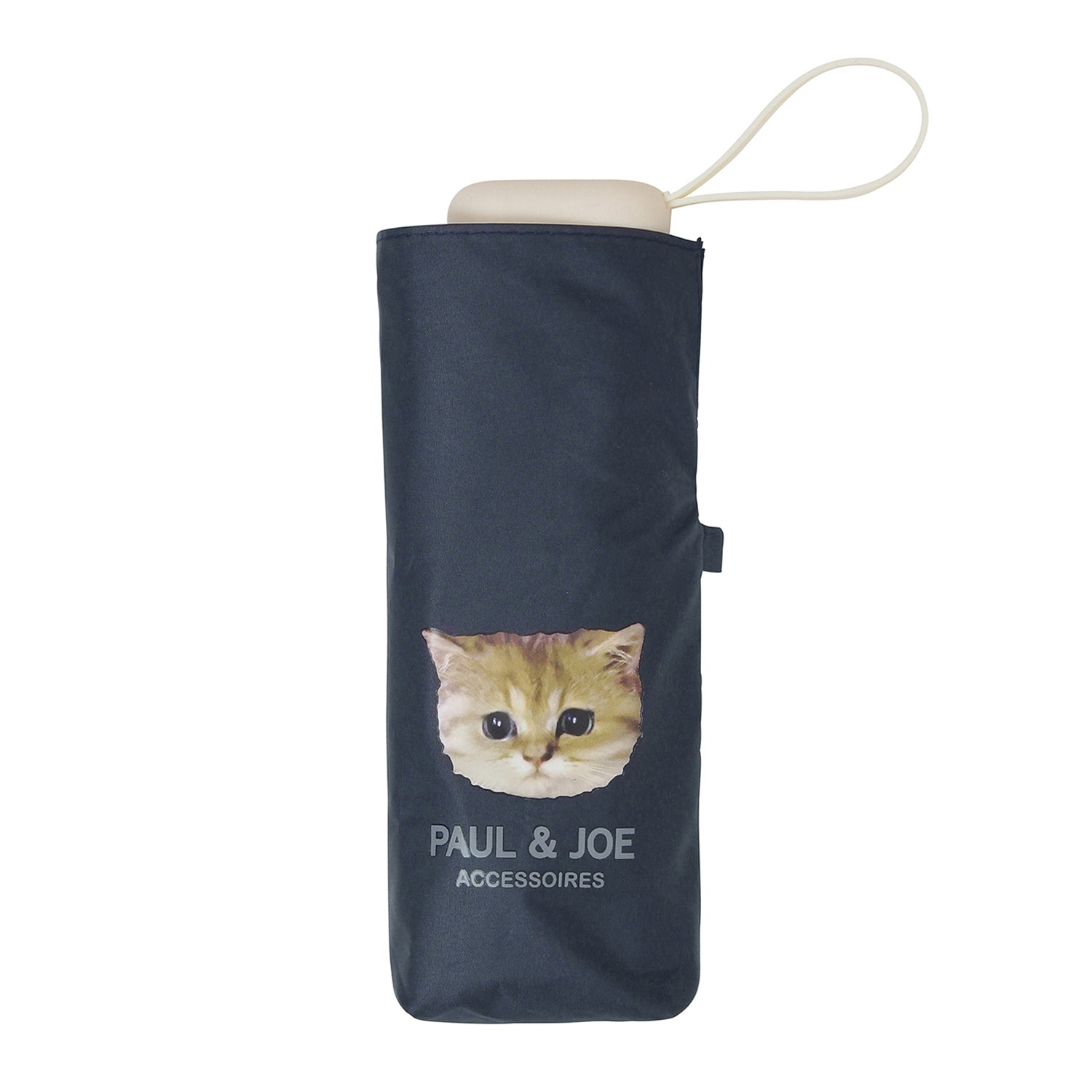 日傘(晴雨兼用) 折りたたみ傘 ヌネット ネイビーブルー