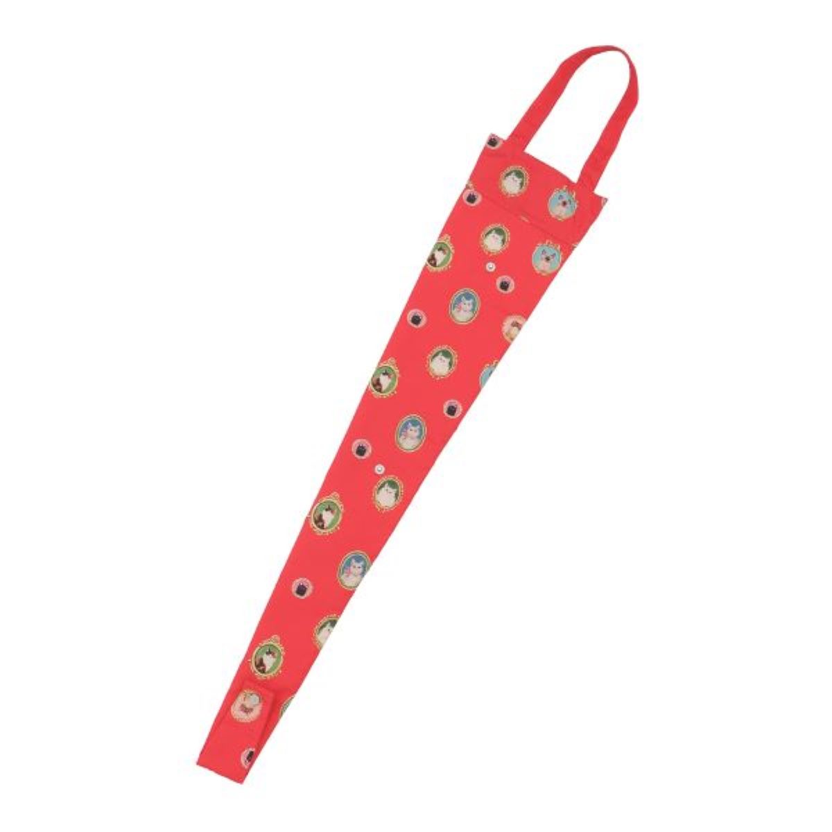 傘袋(長折兼用)CATS CAMEO レッド