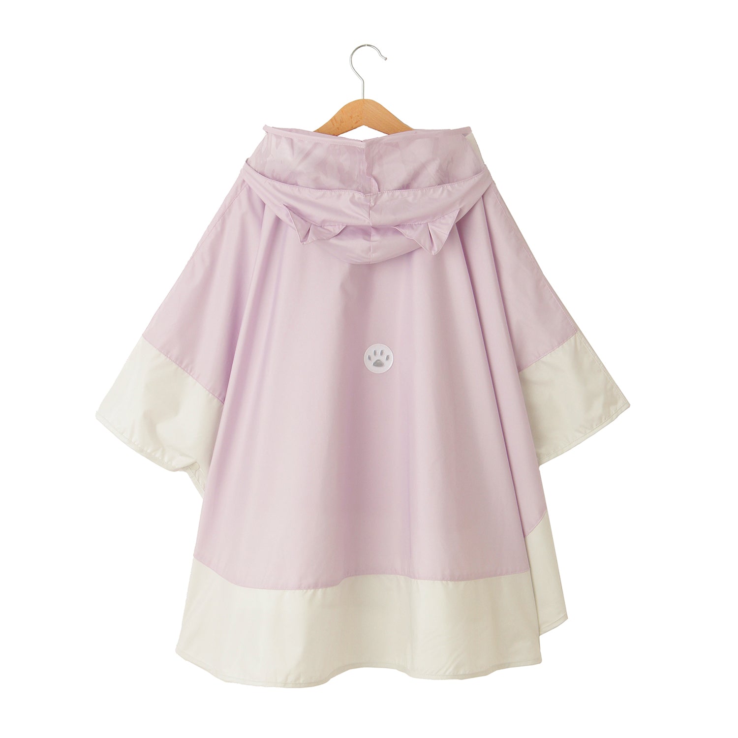 子供用レインポンチョ ヌネット×ネコみみ