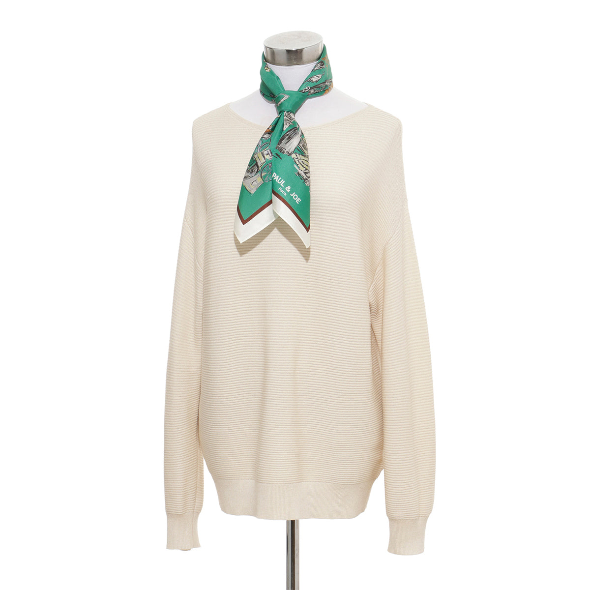 シルクツイルスカーフ ビリジアン