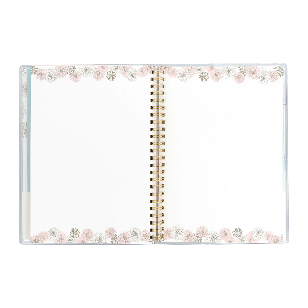 ベビーダイアリー・ A5 <クリザンテーム・ホワイト>