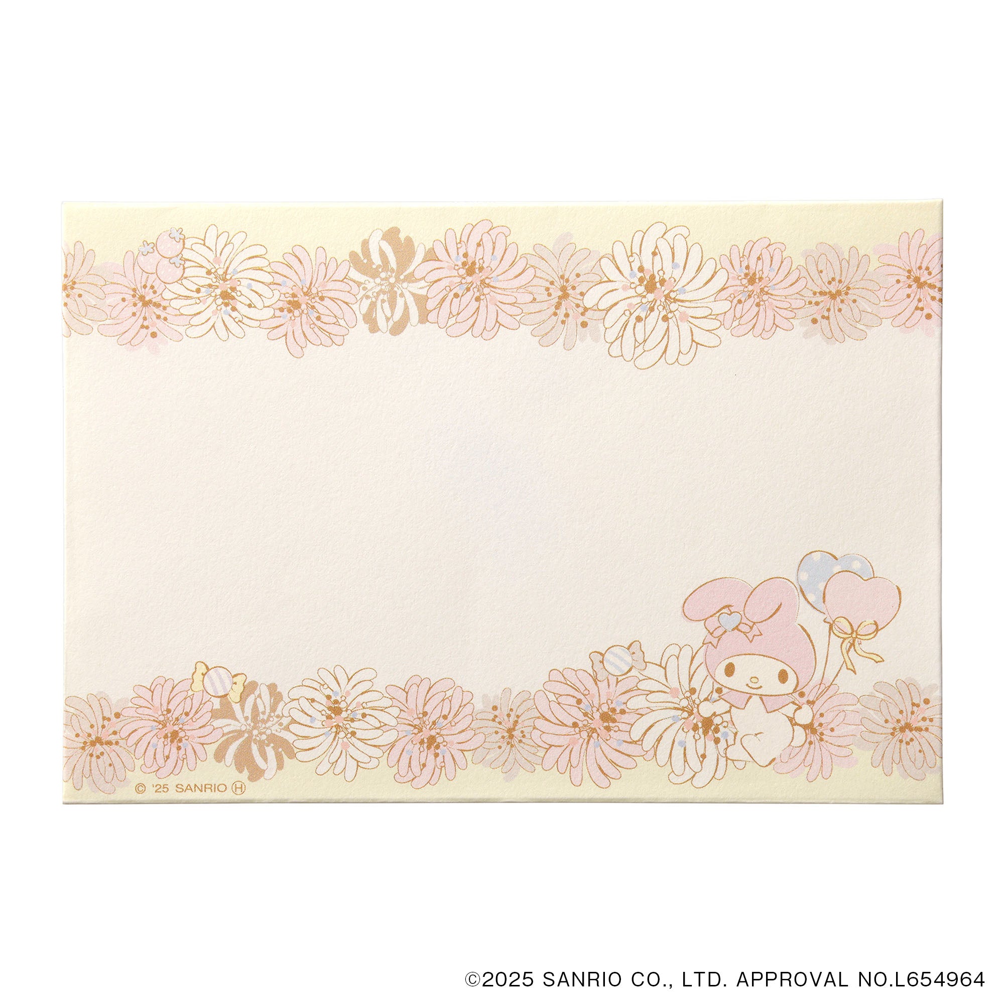 メッセージカードセット(ホワイト)<ポール & ジョー×マイメロディ>