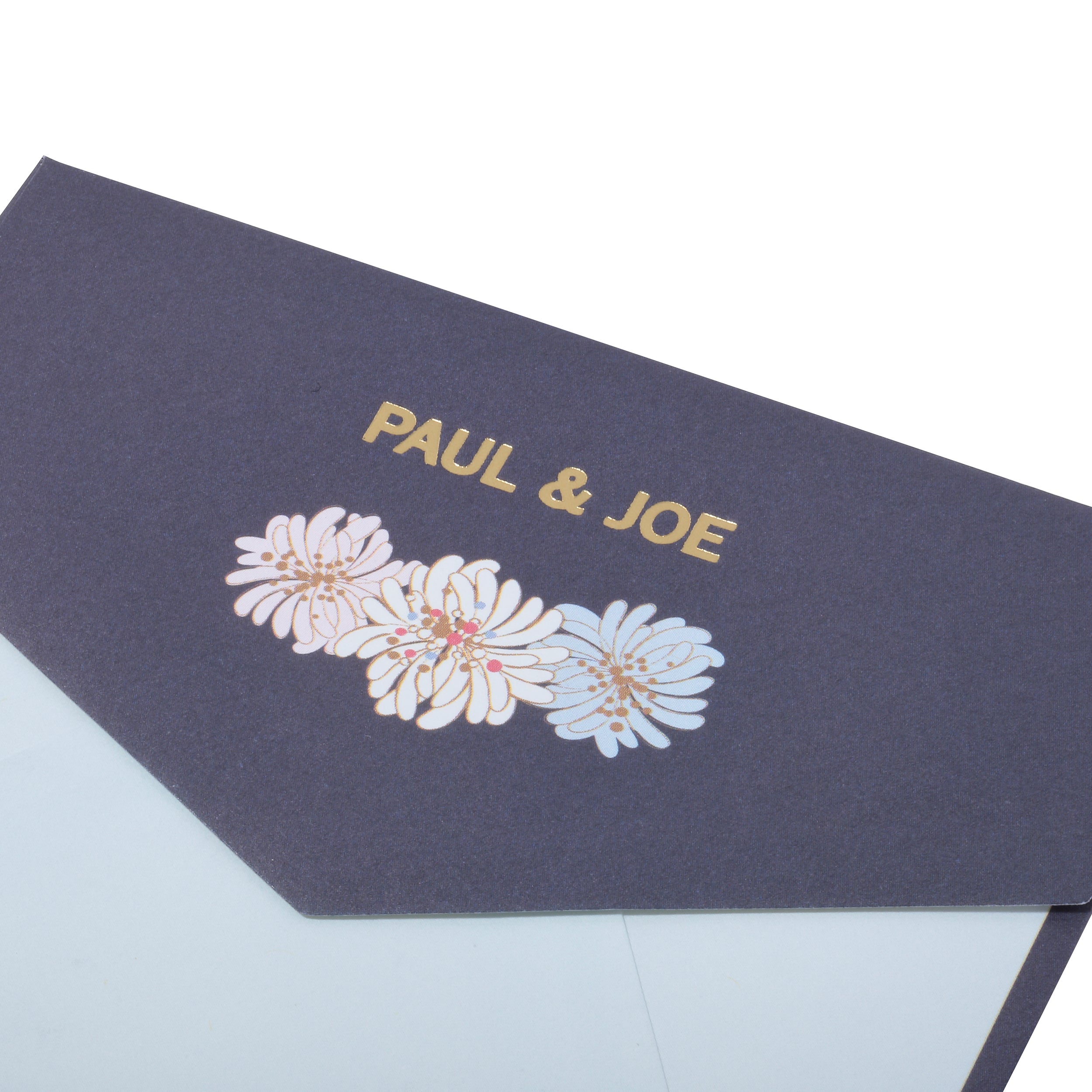 メッセージカードセット <クリザンテーム・ネイビー>