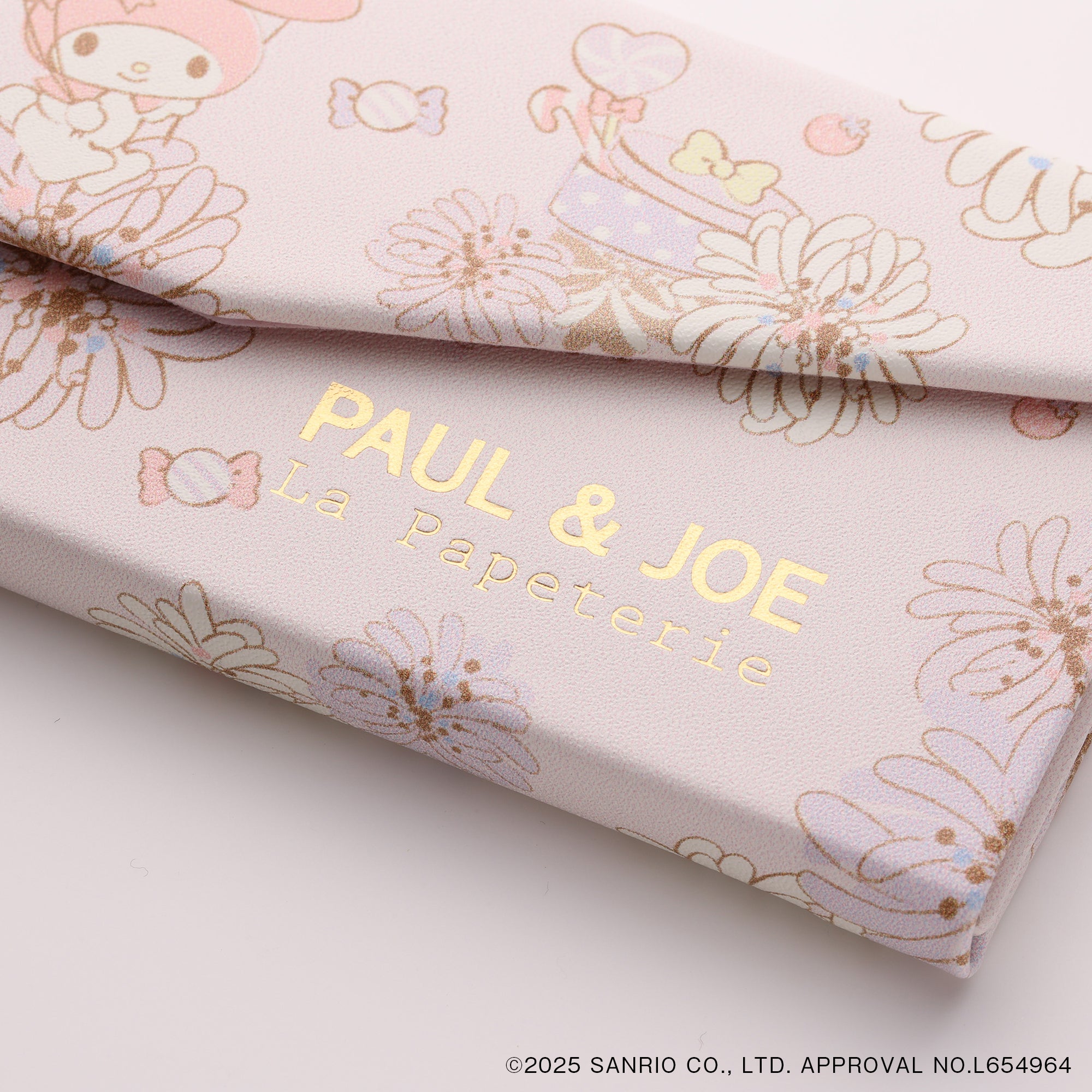 スリムメガネケース (ピンク)<ポール & ジョー×マイメロディ>