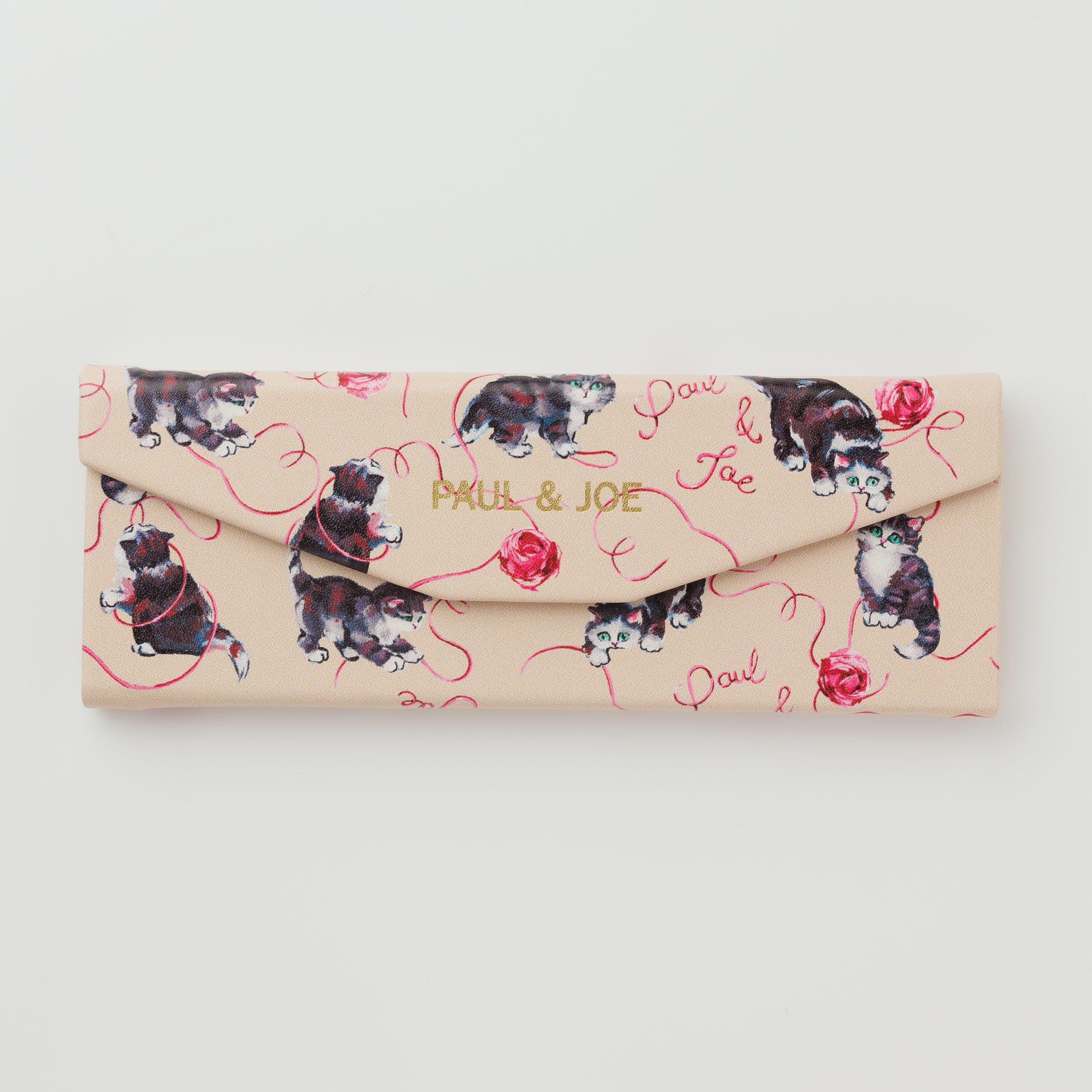 スリムメガネケース <キャッツ・ウィズ・ヤーン>