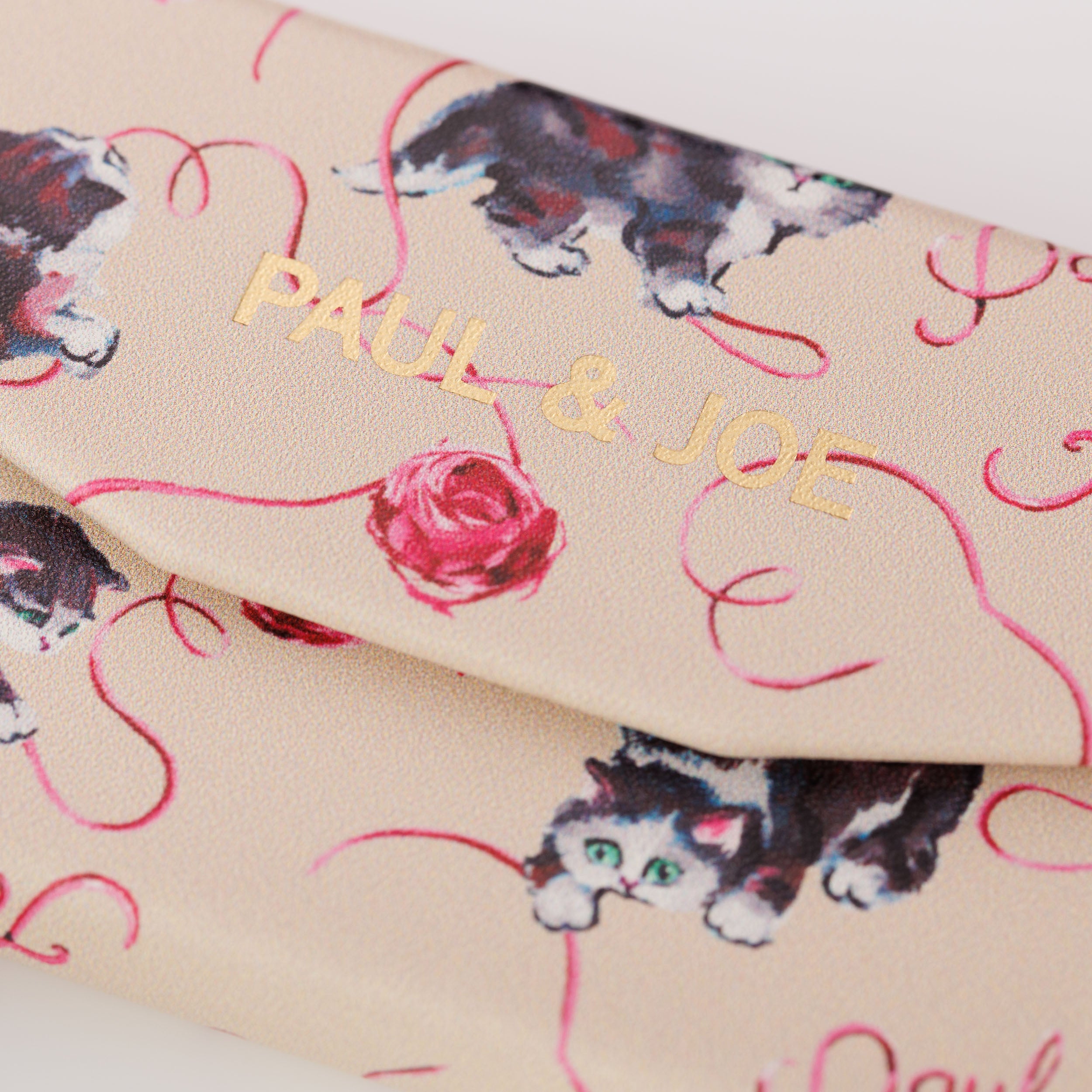 スリムメガネケース <キャッツ・ウィズ・ヤーン>