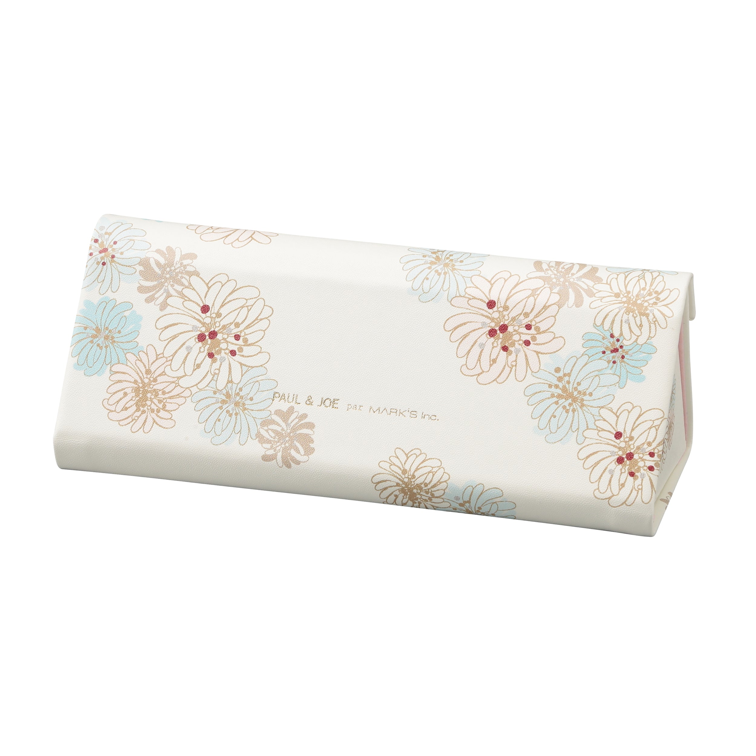 スリムメガネケース <クリザンテーム・ホワイト>