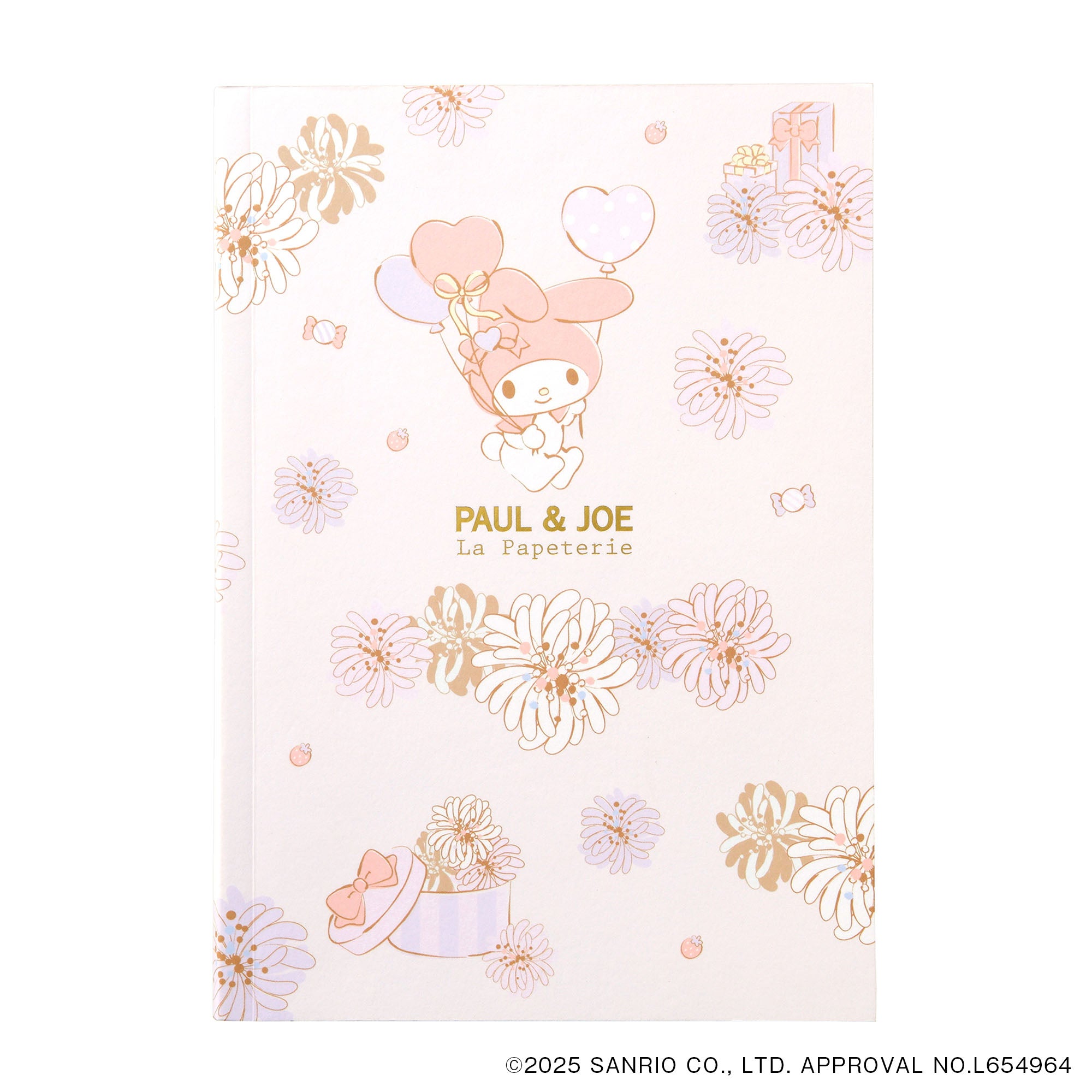 ノート・A5 ピンク<ポール & ジョー×マイメロディ>
