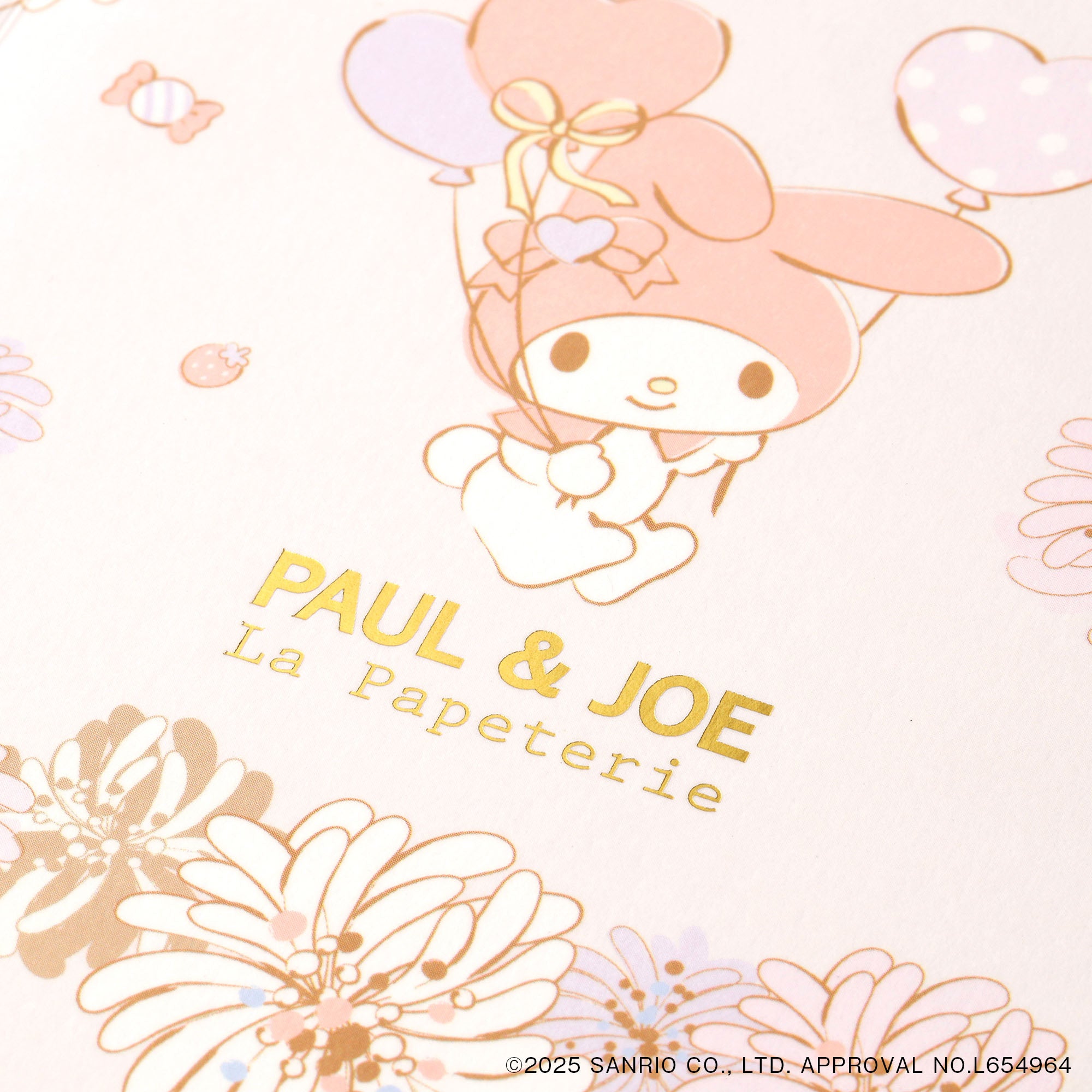 ノート・A5 ピンク<ポール & ジョー×マイメロディ>