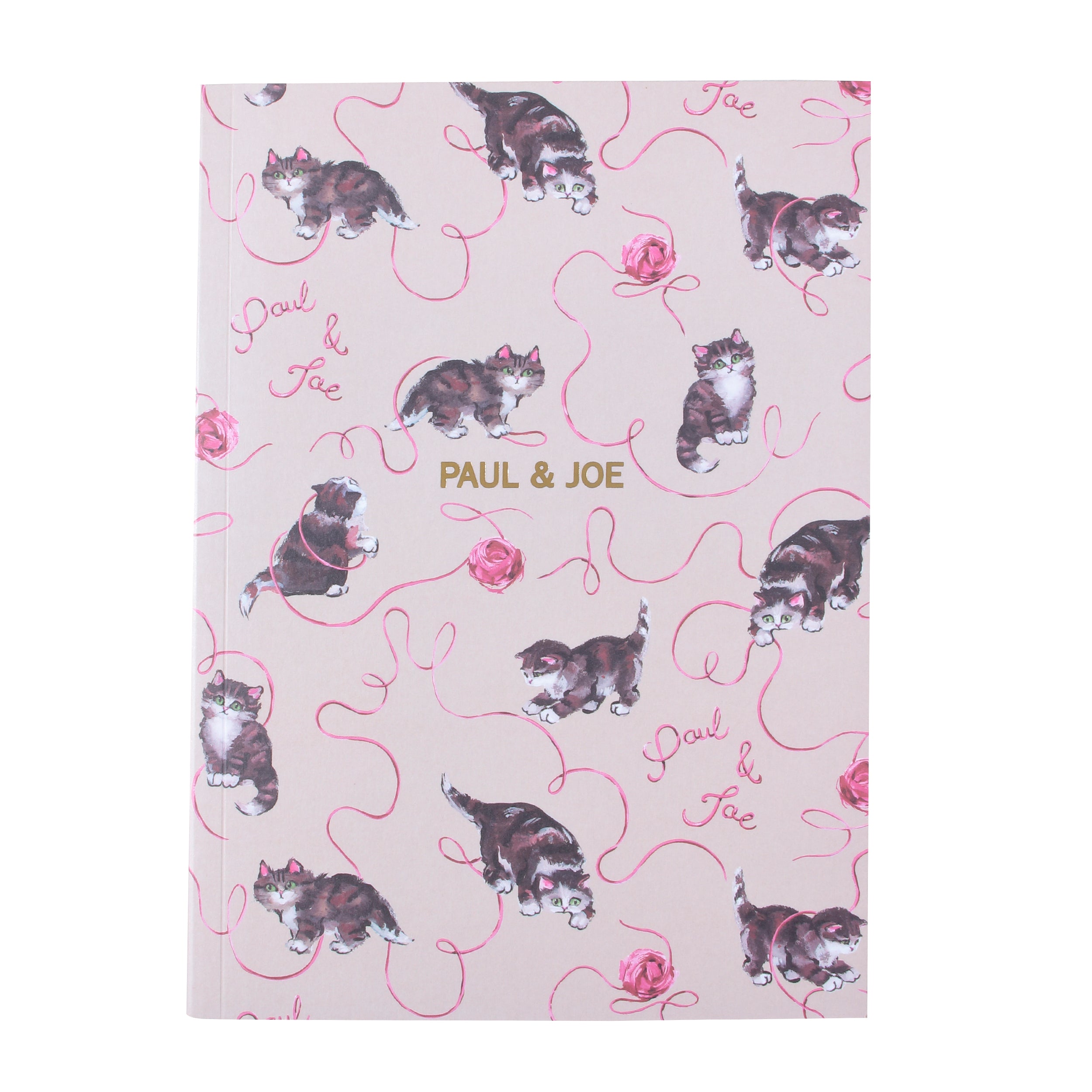 ノート・A5 キャッツ・ウィズ・ヤーン