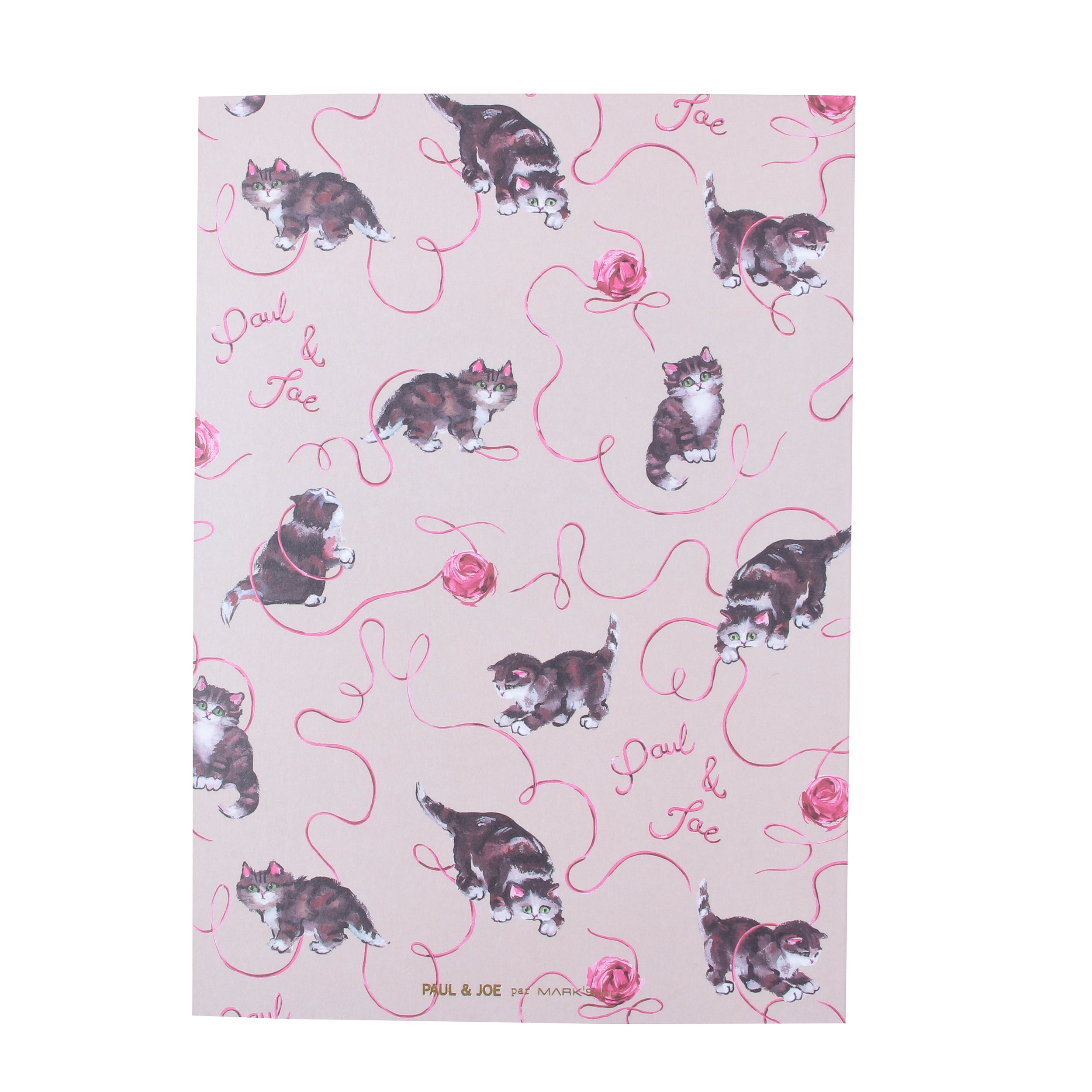 ノート・A5 キャッツ・ウィズ・ヤーン