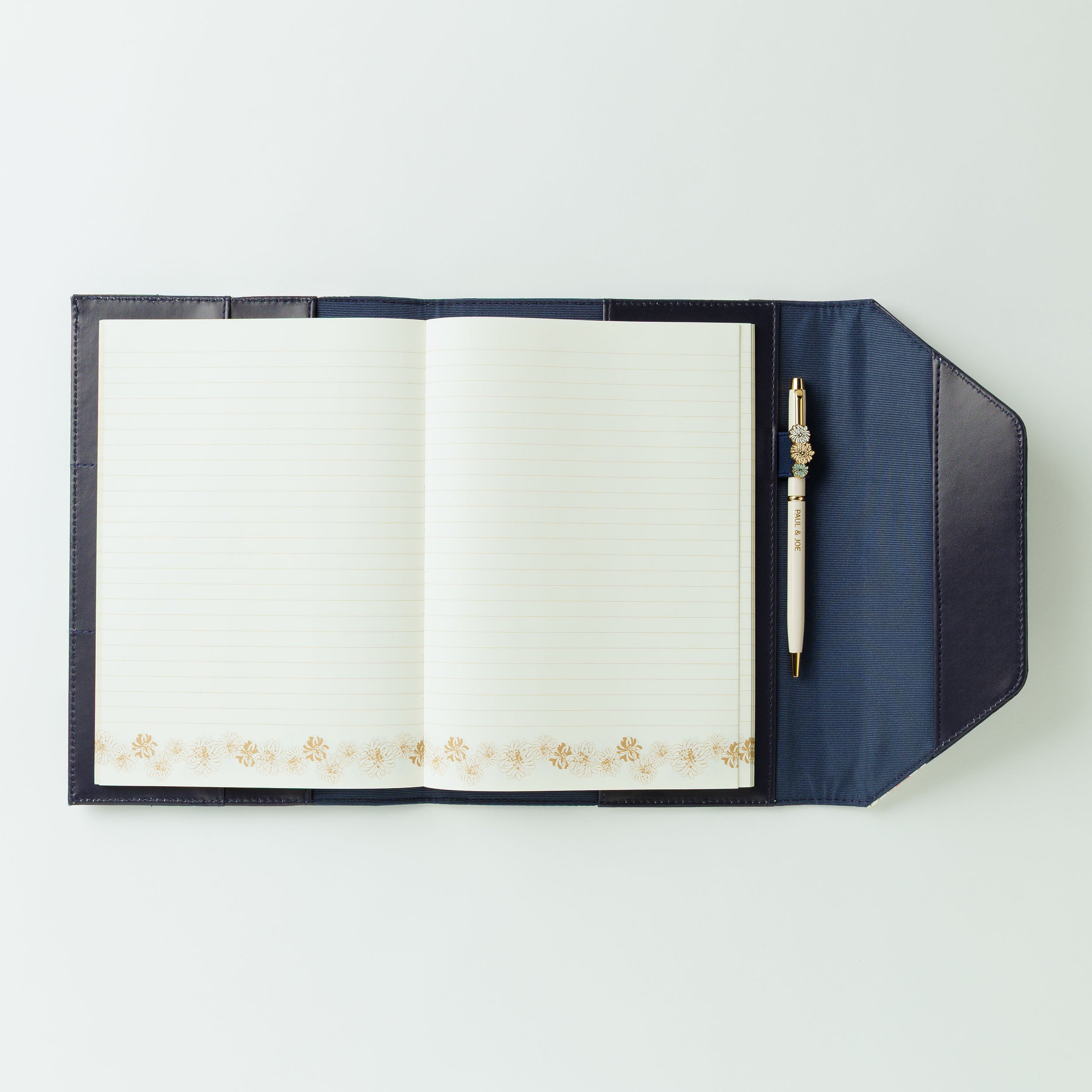 ノートカバー <クリザンテーム・ネイビー>