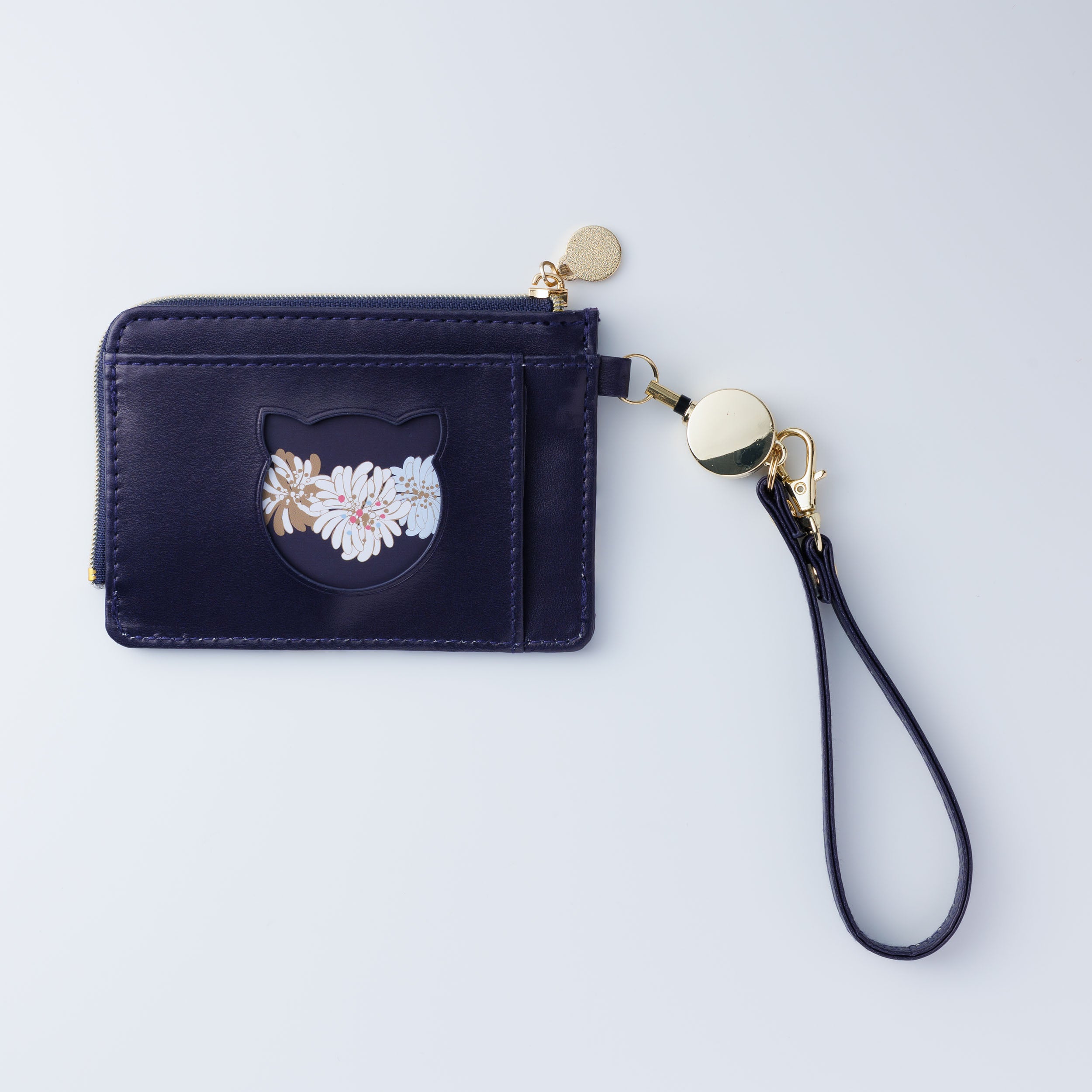 パスケース <クリザンテーム・ネイビー>