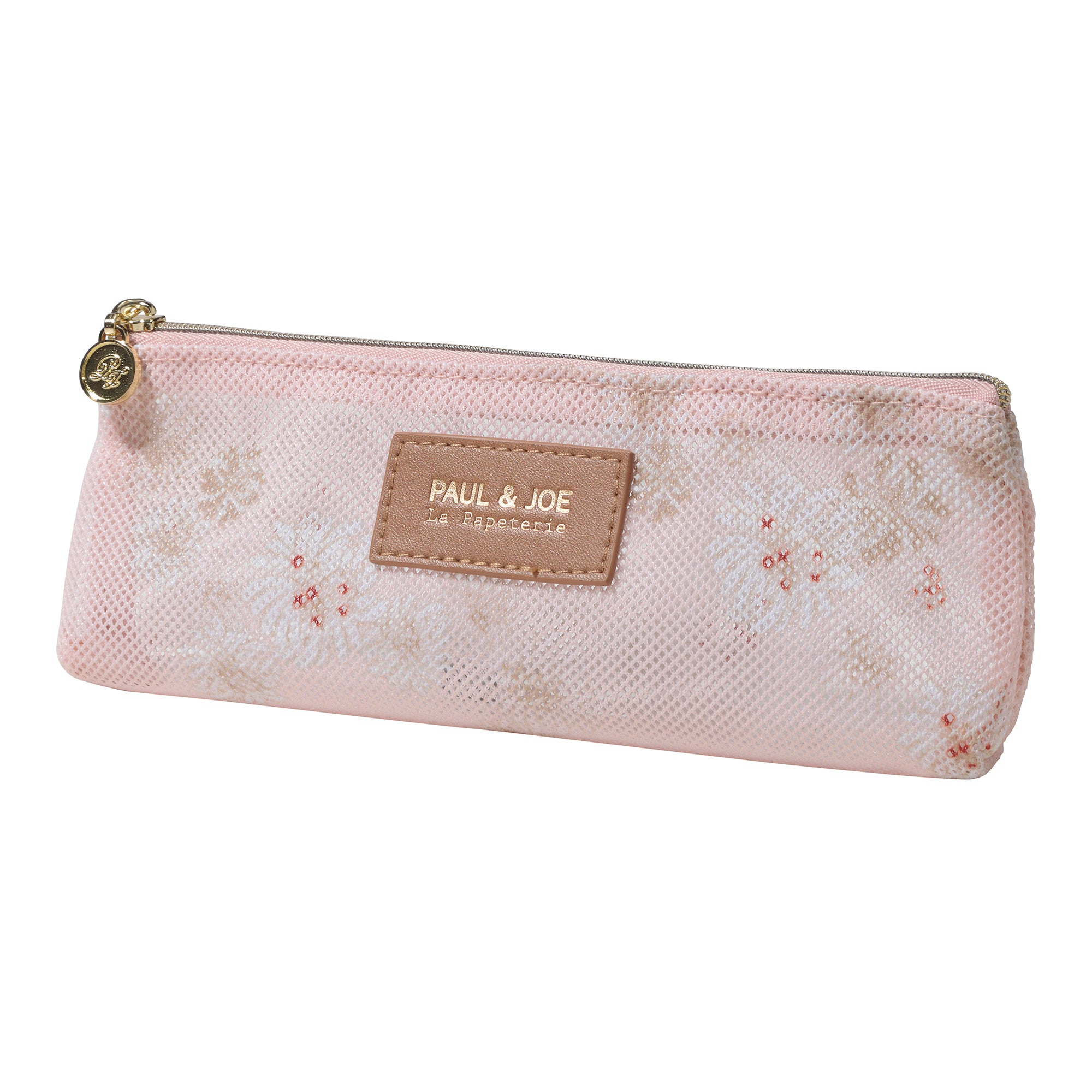 プリントメッシュペンケース <クリザンテーム・ピンク>