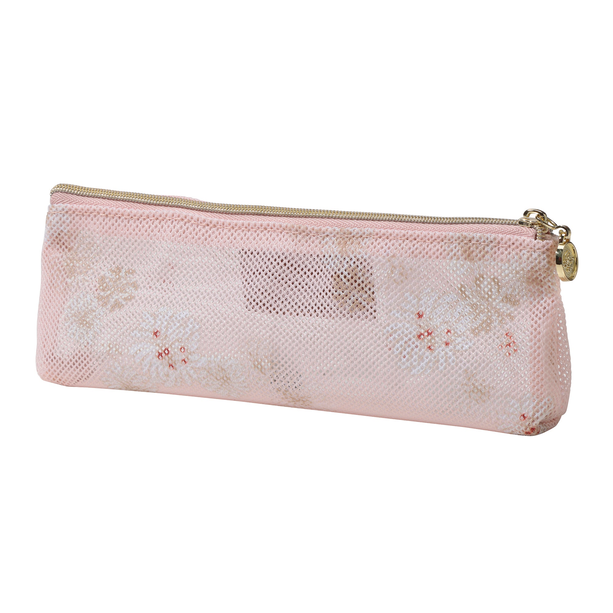 プリントメッシュペンケース <クリザンテーム・ピンク>