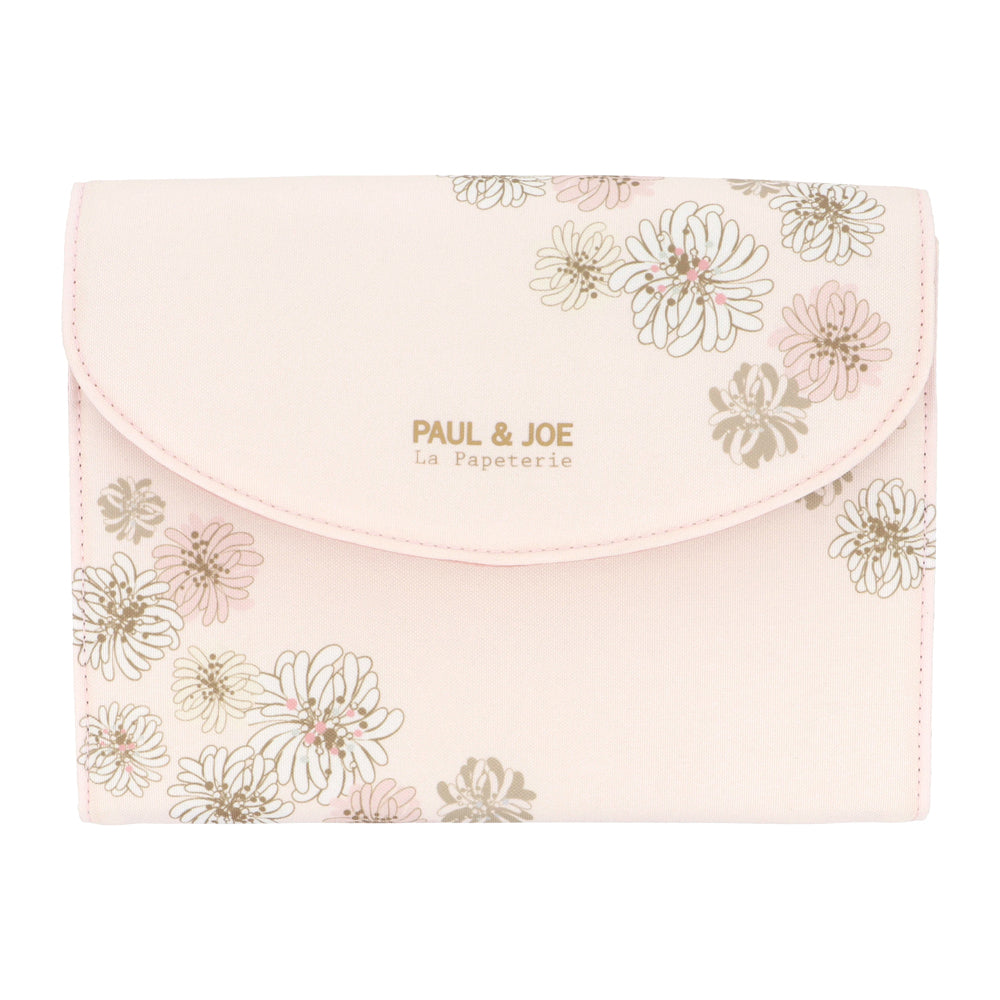 母子手帳・お薬手帳ケース・じゃばらタイプ <クリザンテーム・ピンク>