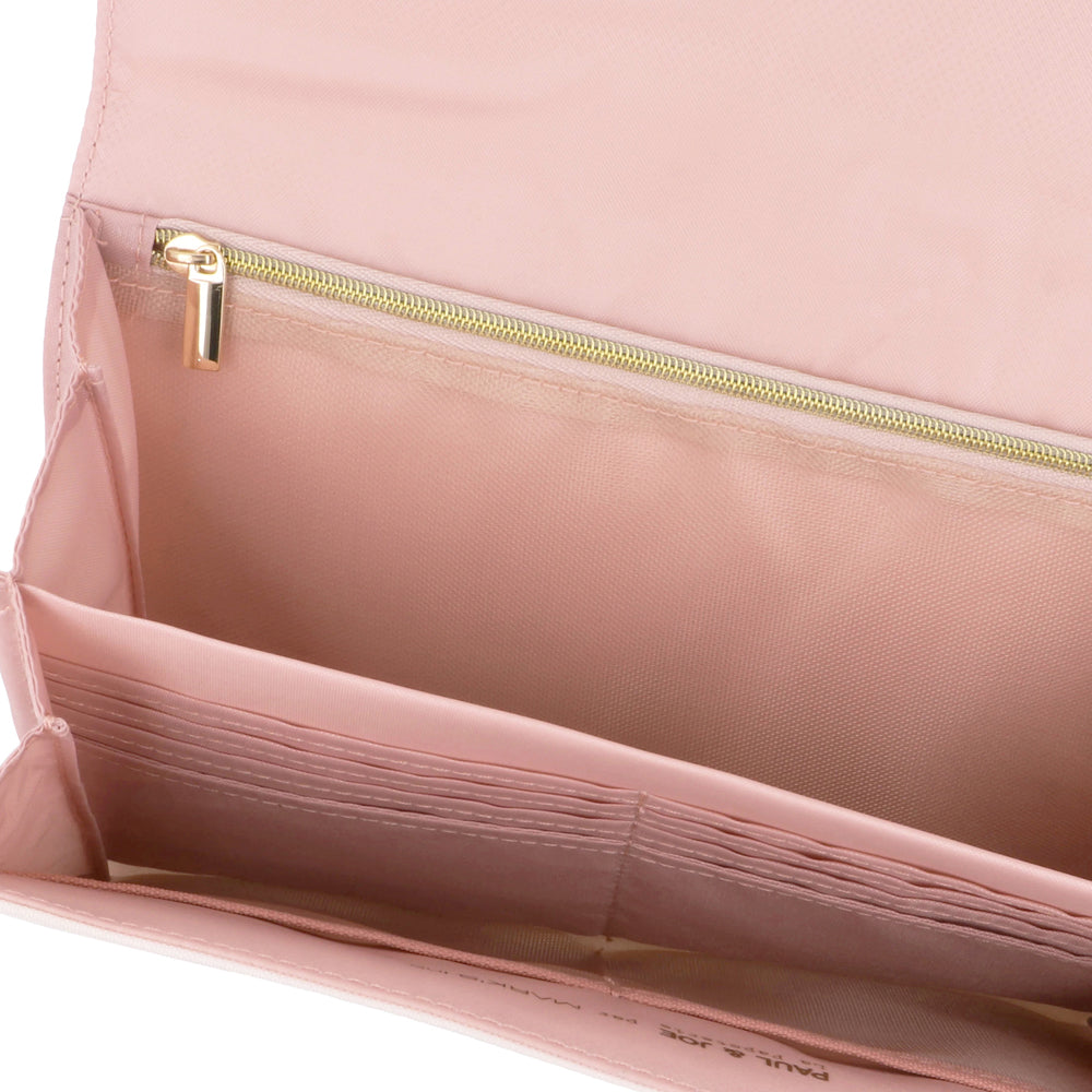 母子手帳・お薬手帳ケース・じゃばらタイプ <クリザンテーム・ピンク>