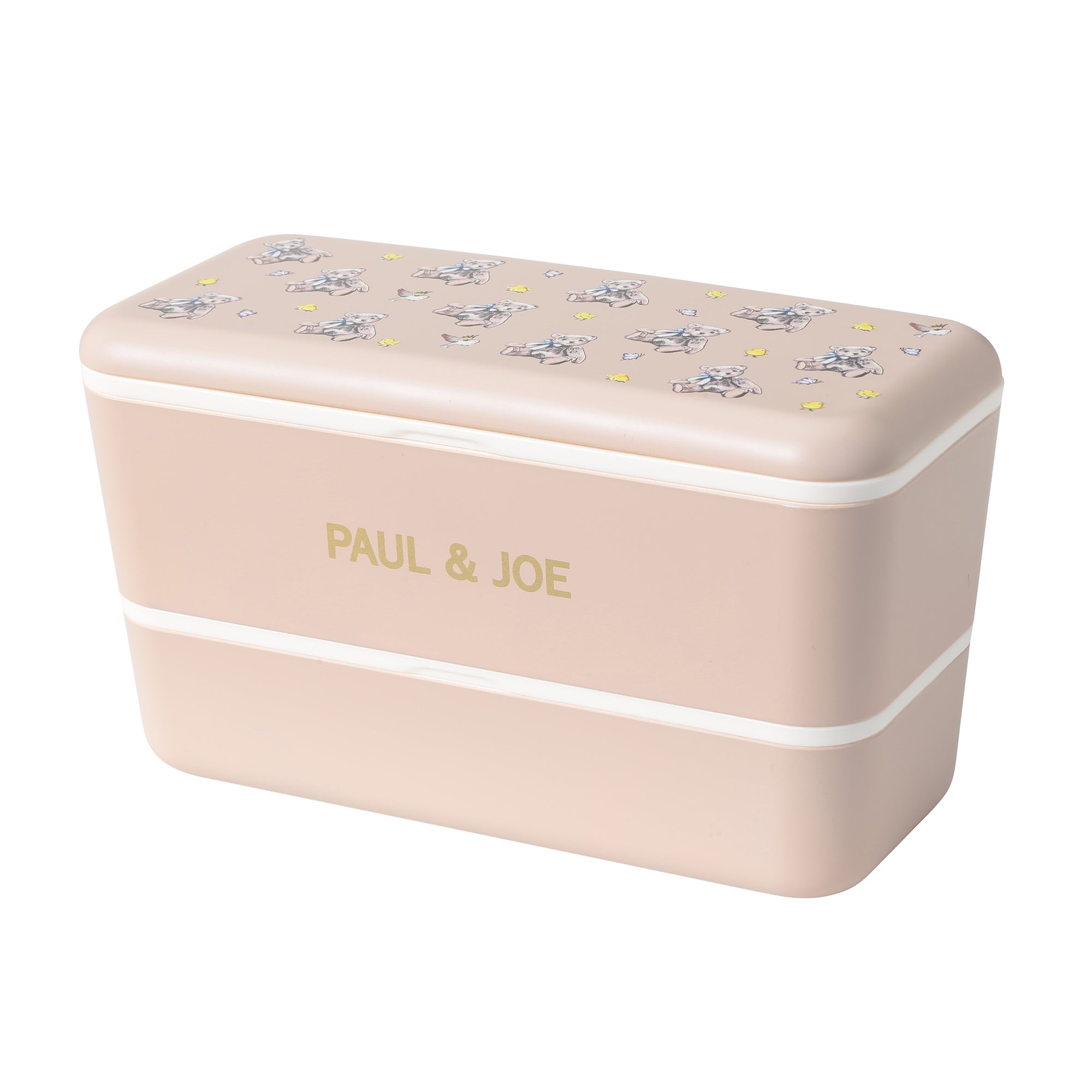 ランチボックス・長方形・2段 <ラテ>