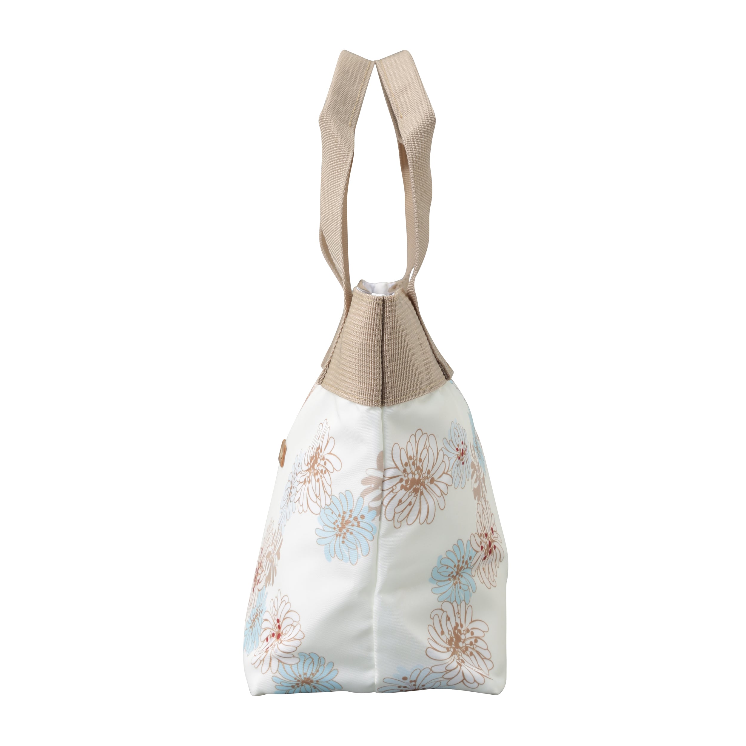 ランチトートバッグ<クリザンテーム・ホワイト>