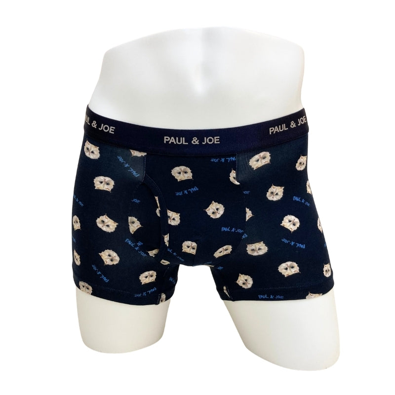 ジプシー総柄 前開きボクサーパンツ(ネイビー)