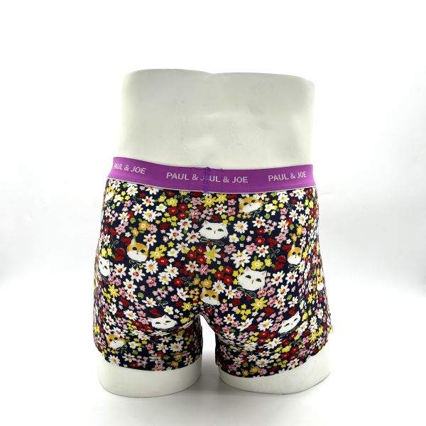 ボクサーパンツ FlowersandKitten(ネイビー)