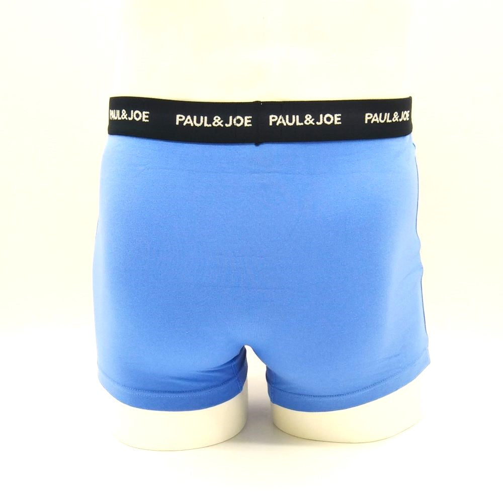 ジプシー総柄&お座りヌネット ポーチ入り2Pボクサーパンツ(ブルー)