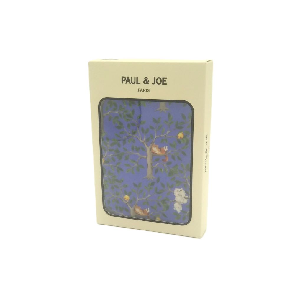 木とレモンと猫柄 ボクサーパンツ(ラベンダー)