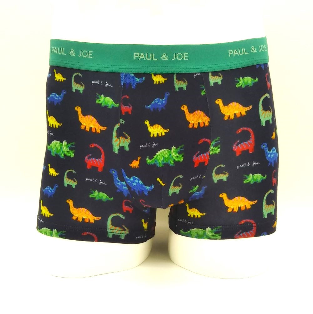 恐竜柄 ボクサーパンツ(ネイビー)