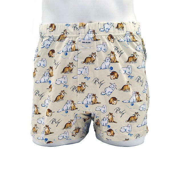 毛糸遊び柄(ベージュ)