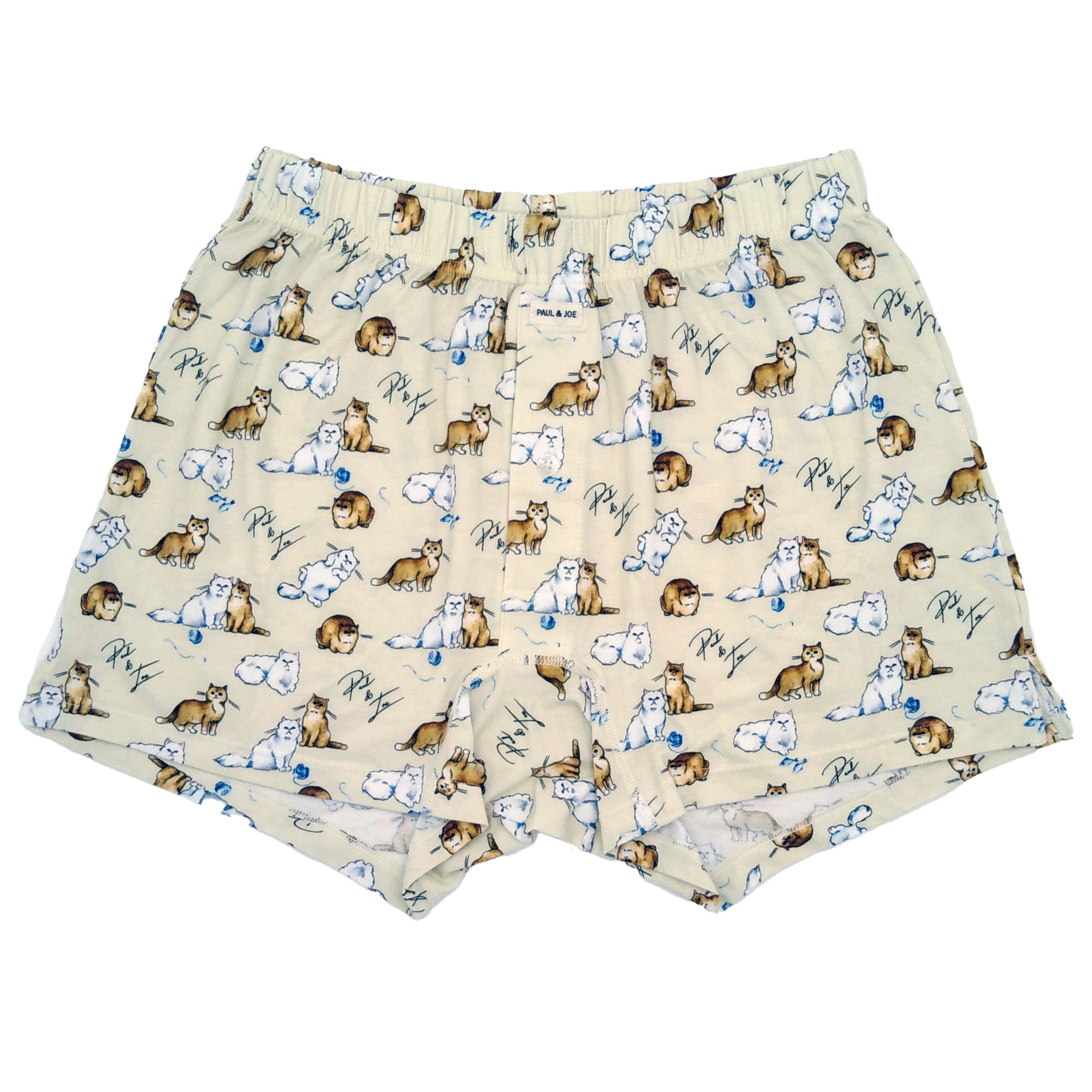 毛糸遊び柄(ベージュ)