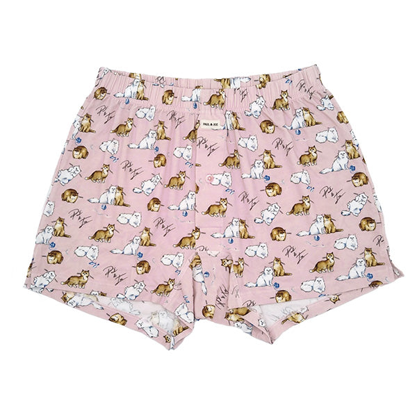 毛糸遊び柄(ピンク)