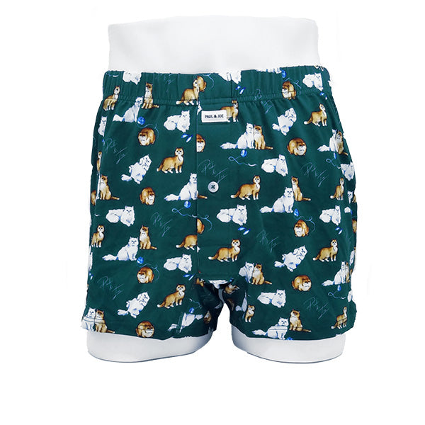 毛糸遊び柄(Dグリーン)