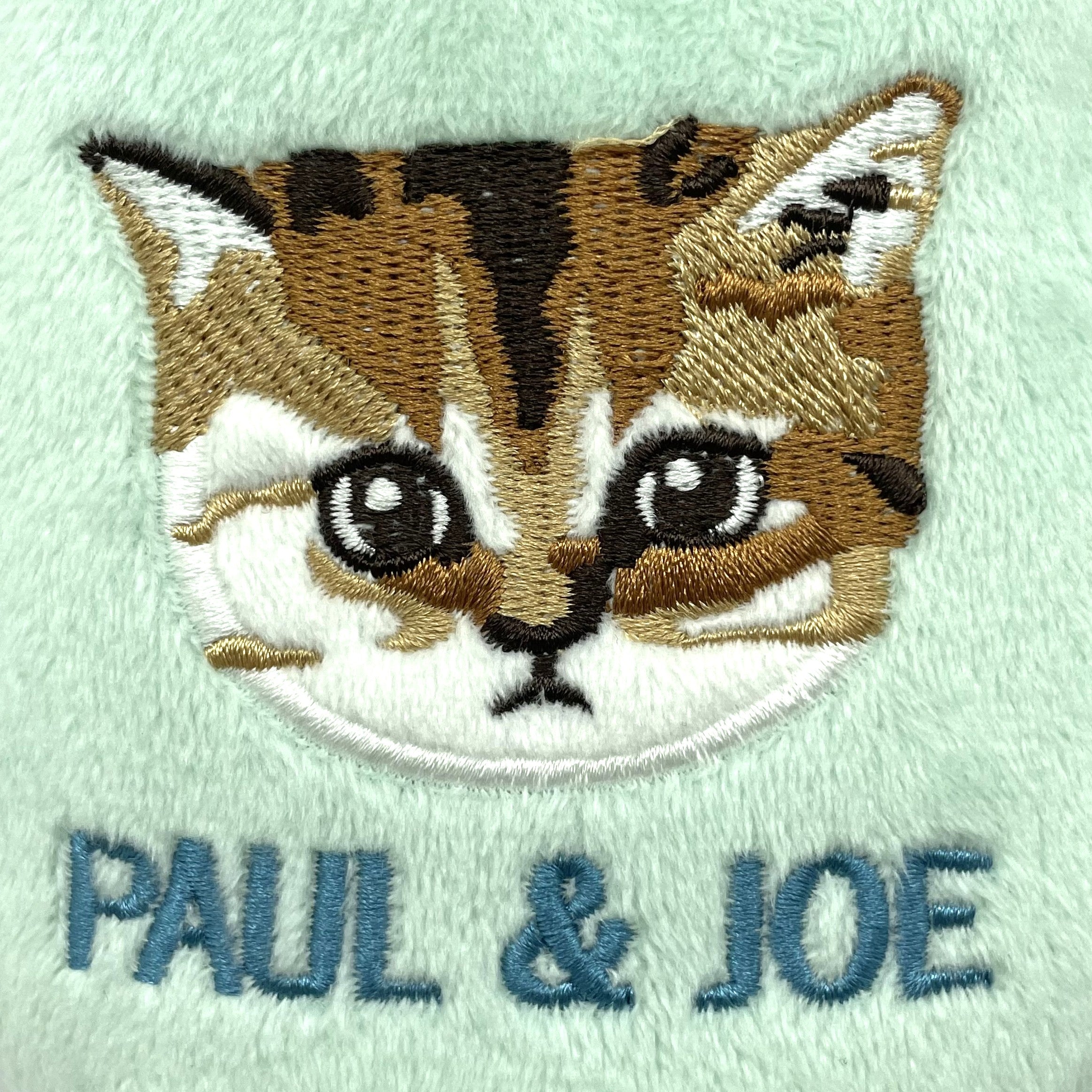 フロントヌネット刺繍ルームカバー(ミント)
