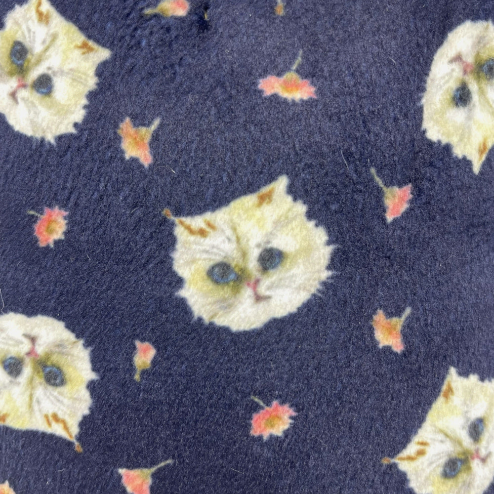 ジプシーフラワー総柄ルームカバー(ネイビー)