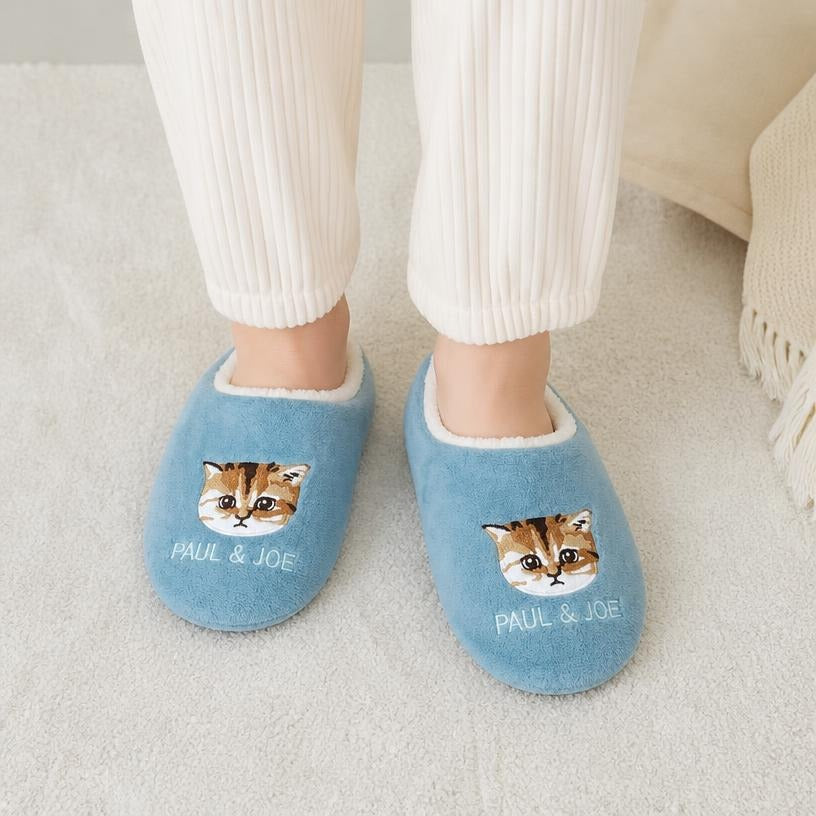 フロントヌネット刺繍 ルームカバー(ブルー)
